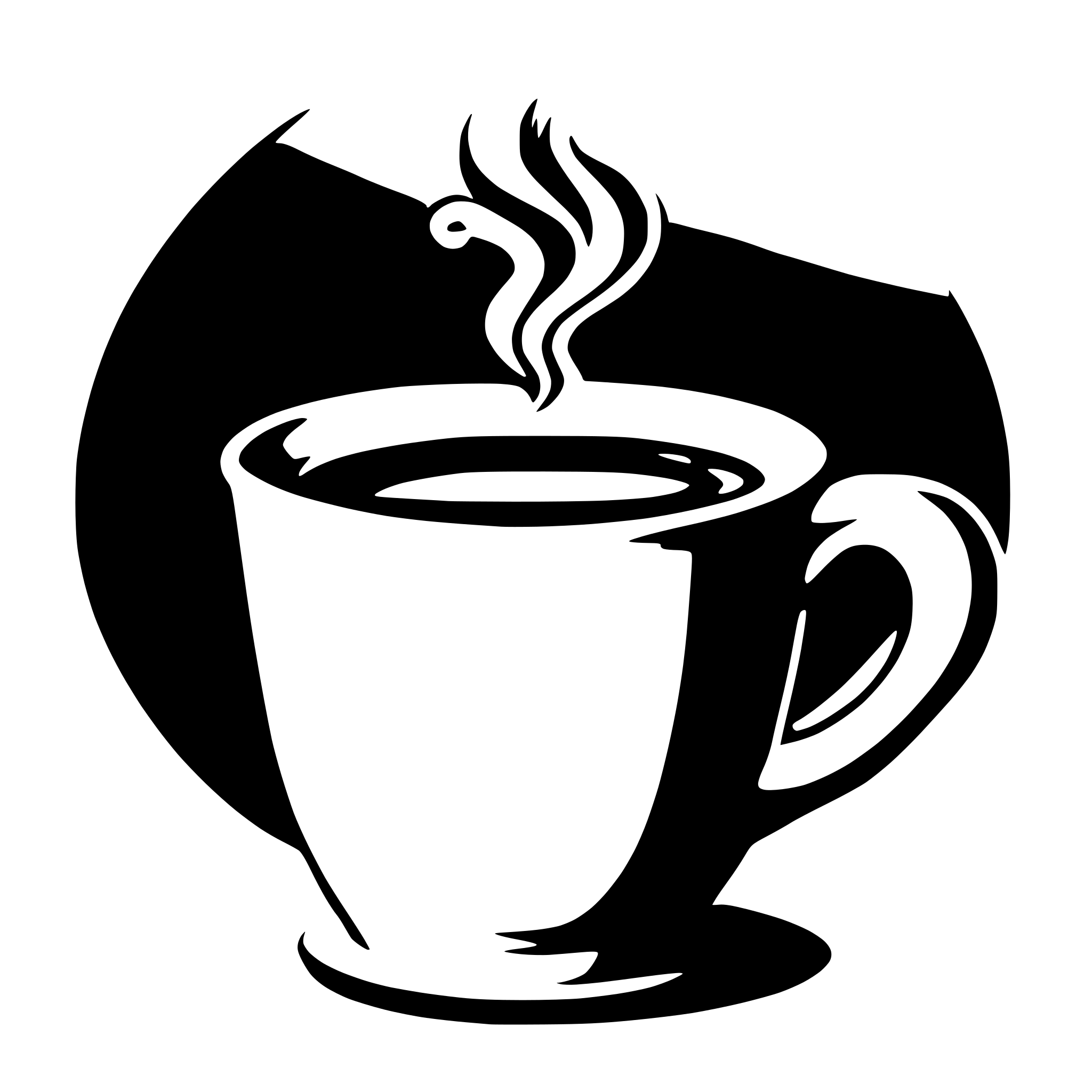 AI-generated SVG of a coffee cup
