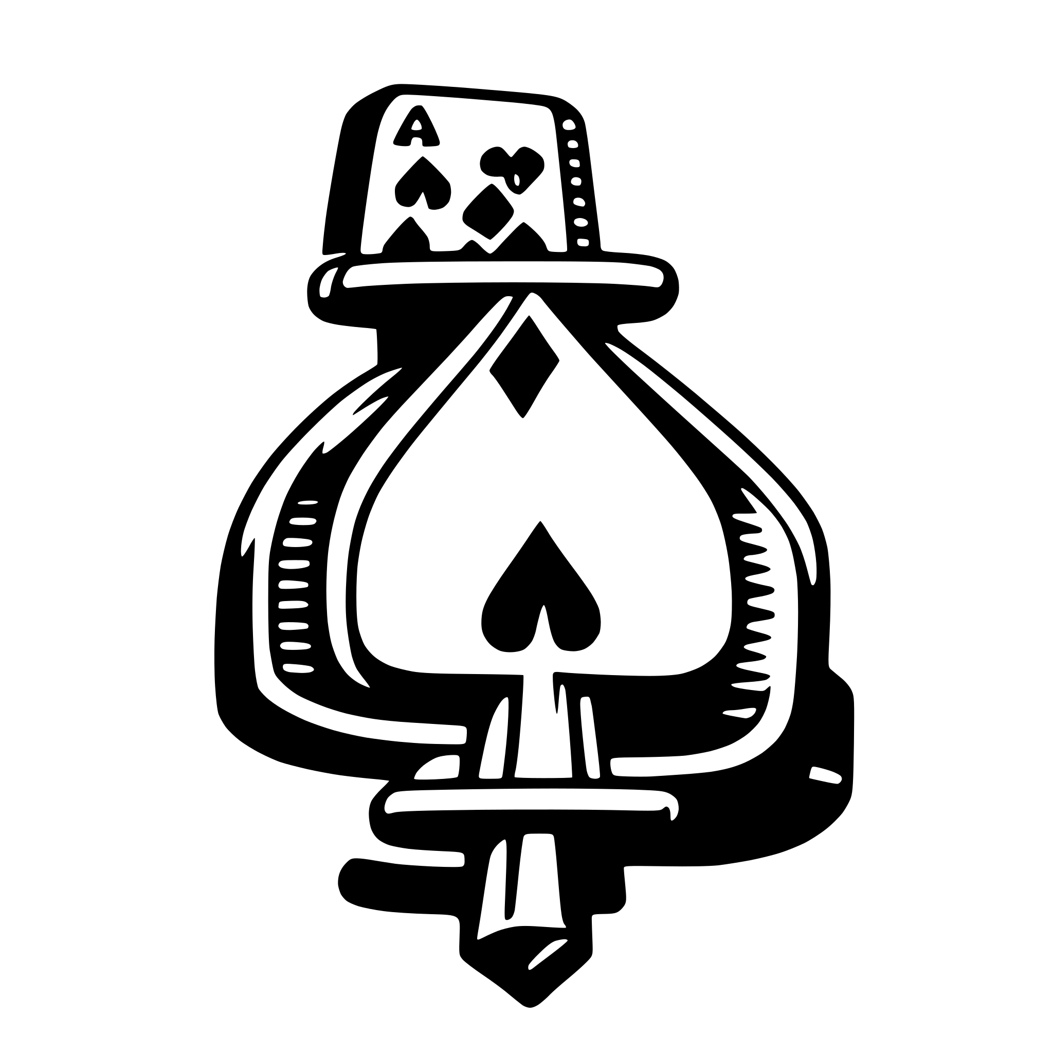 AI-generated SVG of a poker card