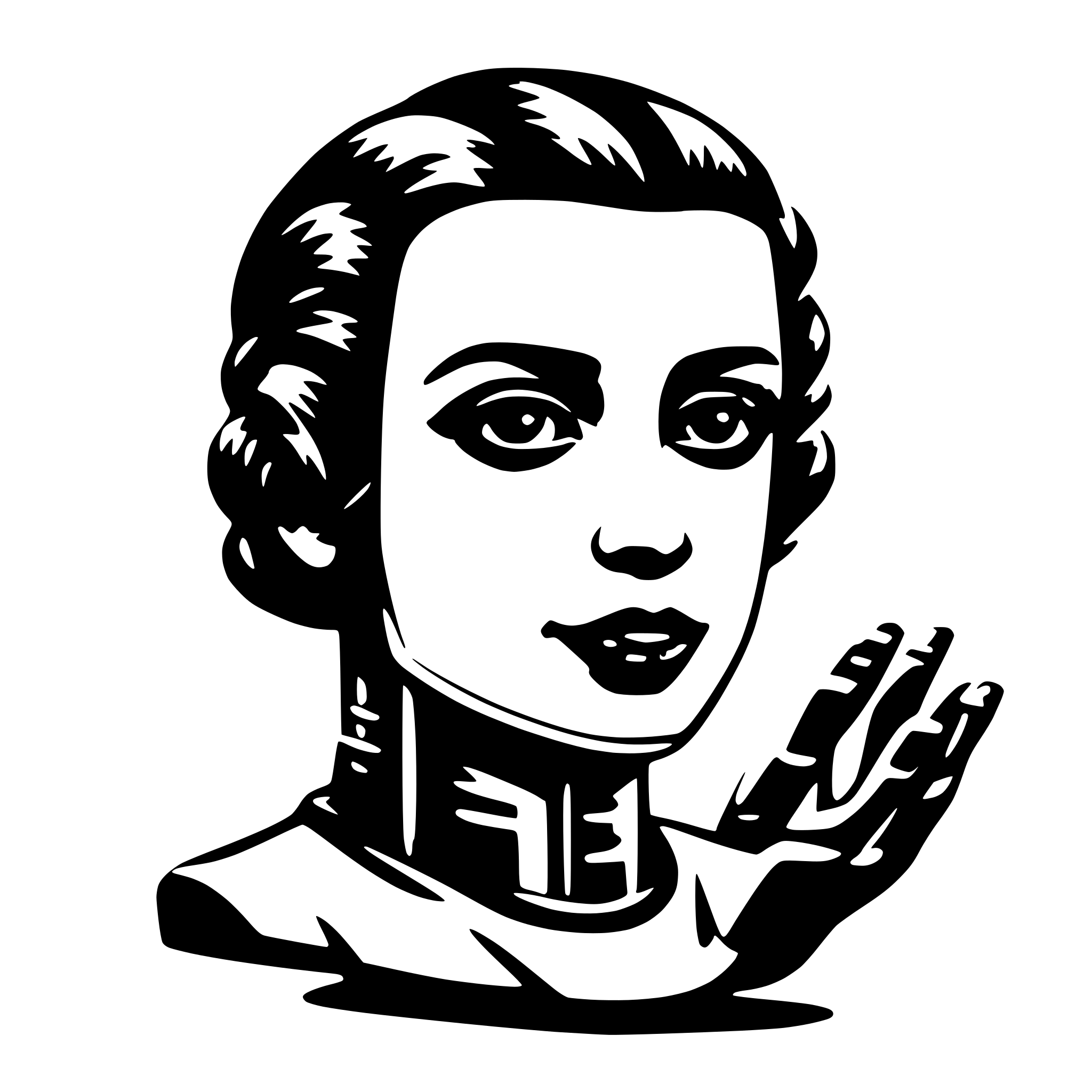 AI-generated SVG of 'Creative ai'