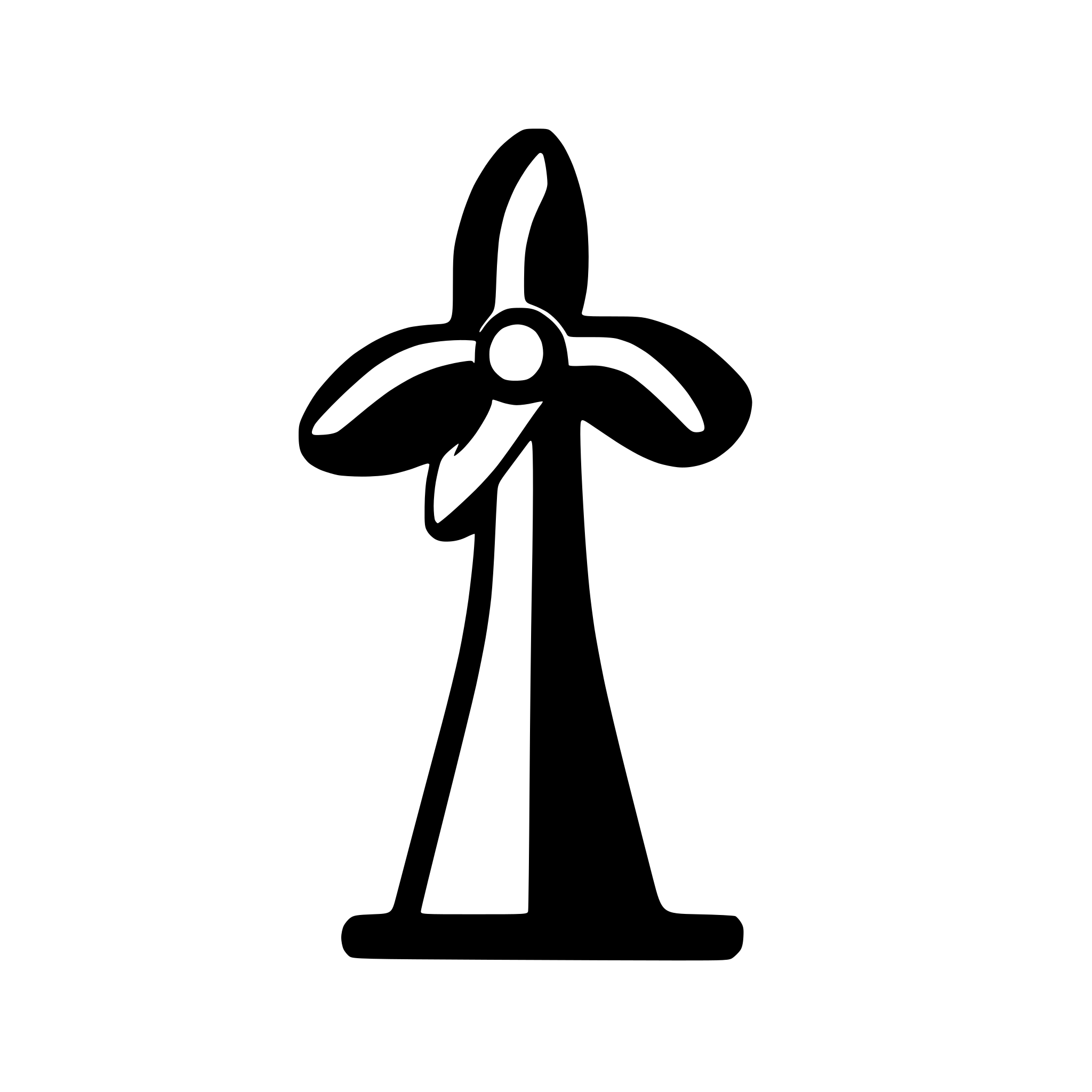AI-generated SVG of 'wind generator'