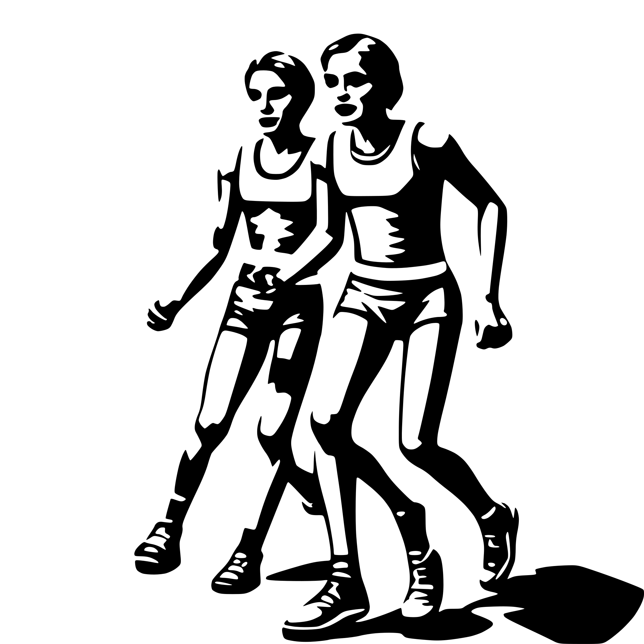 AI-generated SVG of 'athletic race classification'