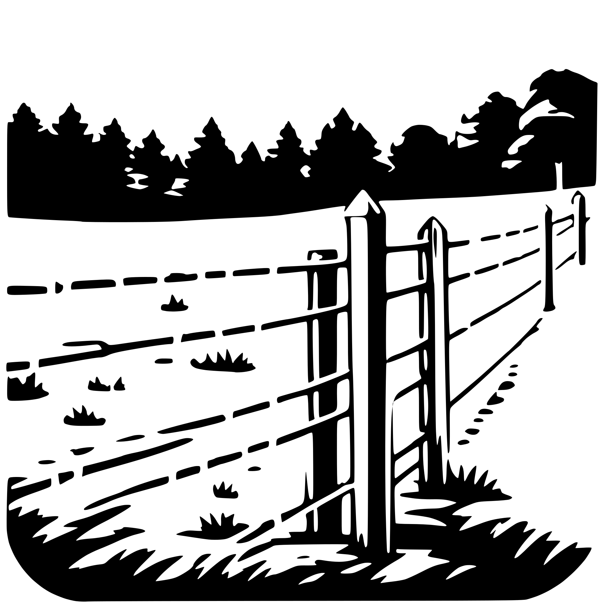 AI-generated SVG of 'Cattle Fencing'