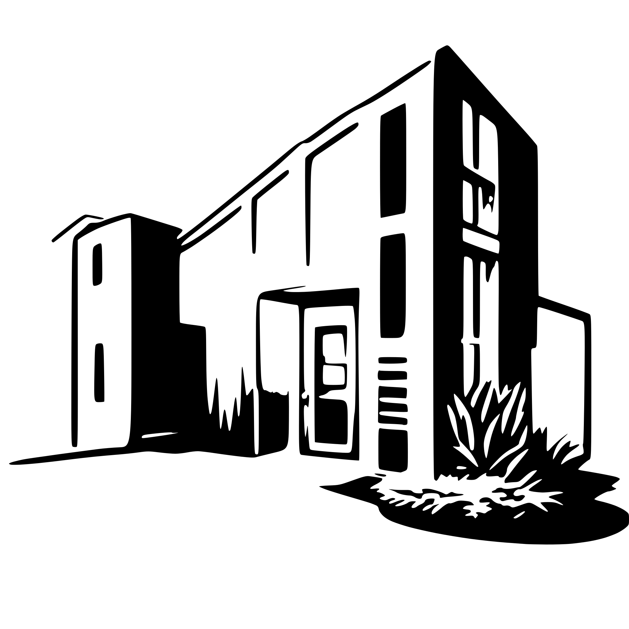 AI-generated SVG of 'leave permission'