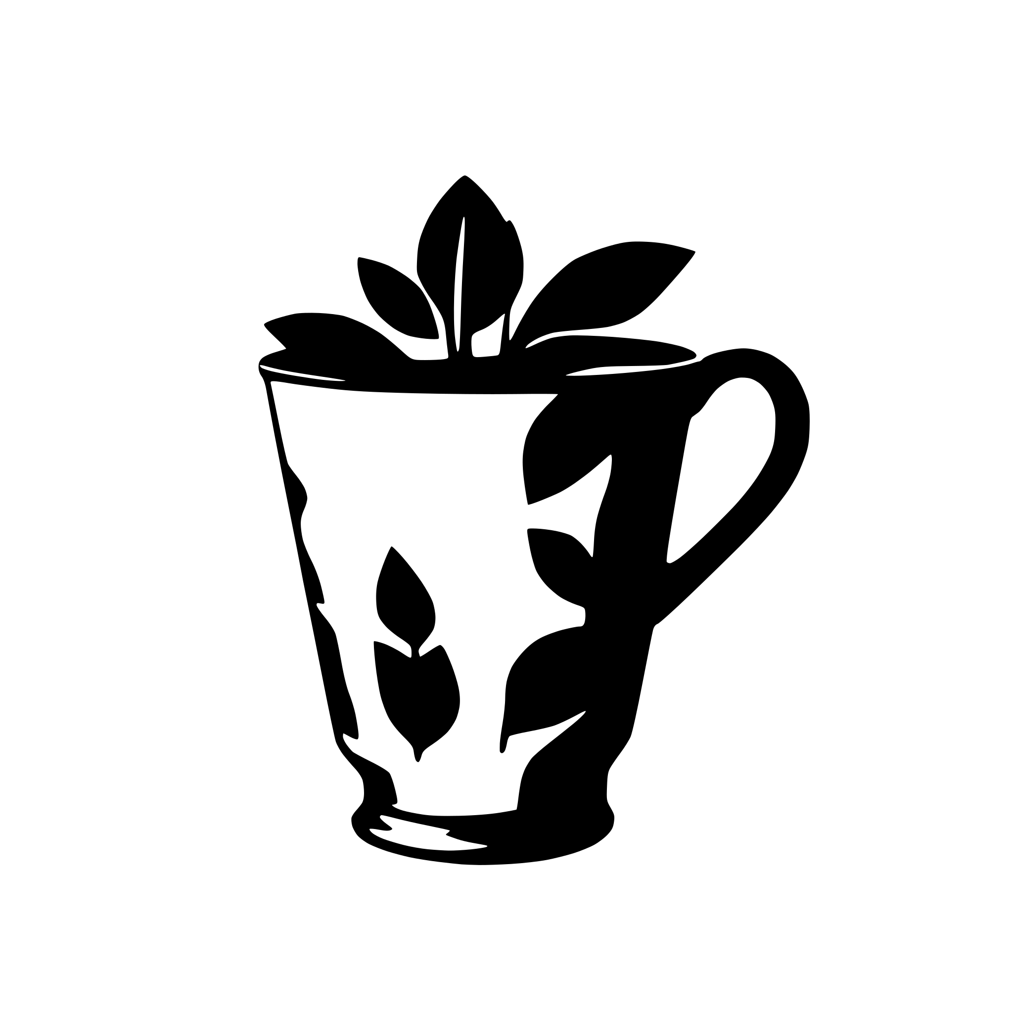 AI-generated SVG of a cup