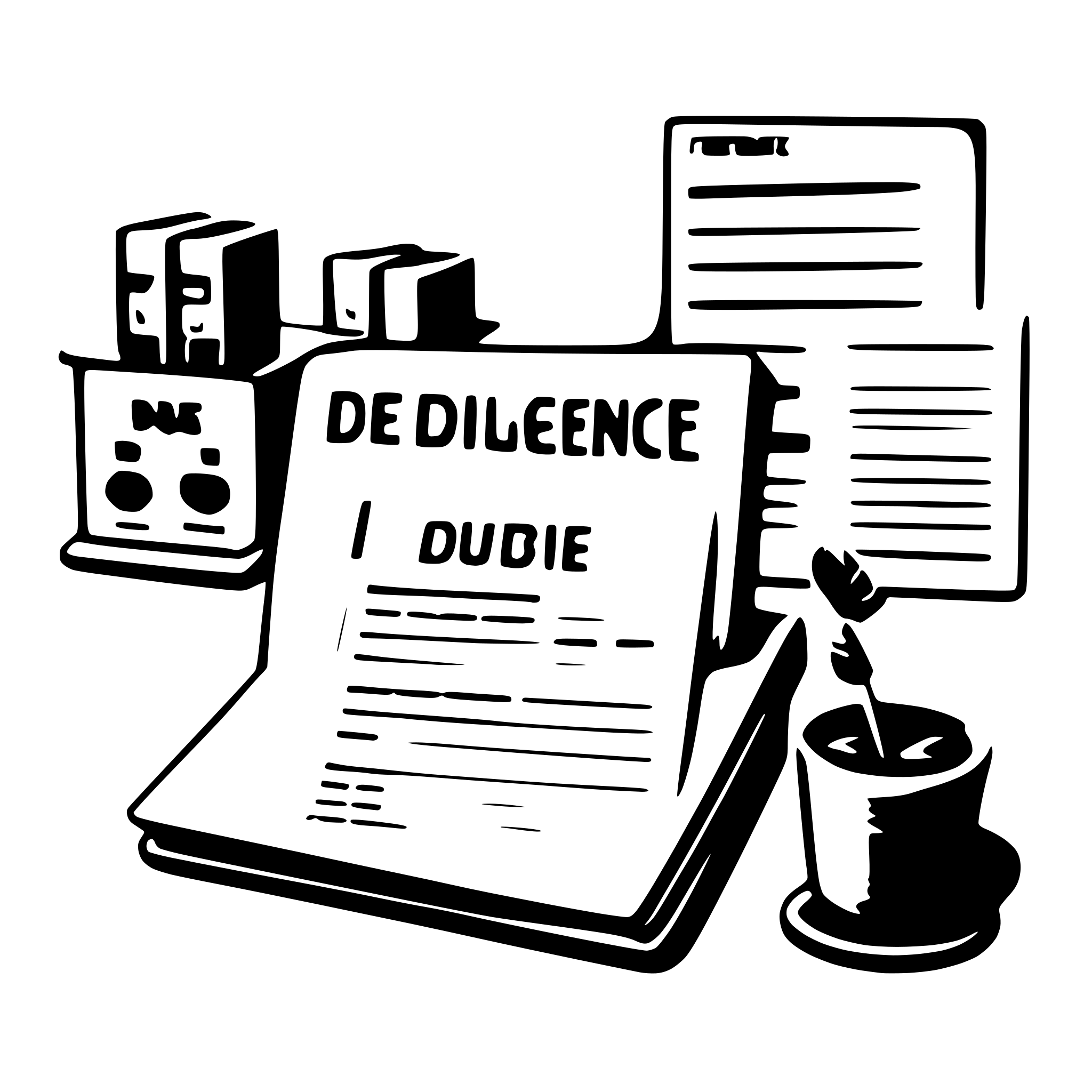 AI-generated SVG of 'Company Due Diligence  Form'