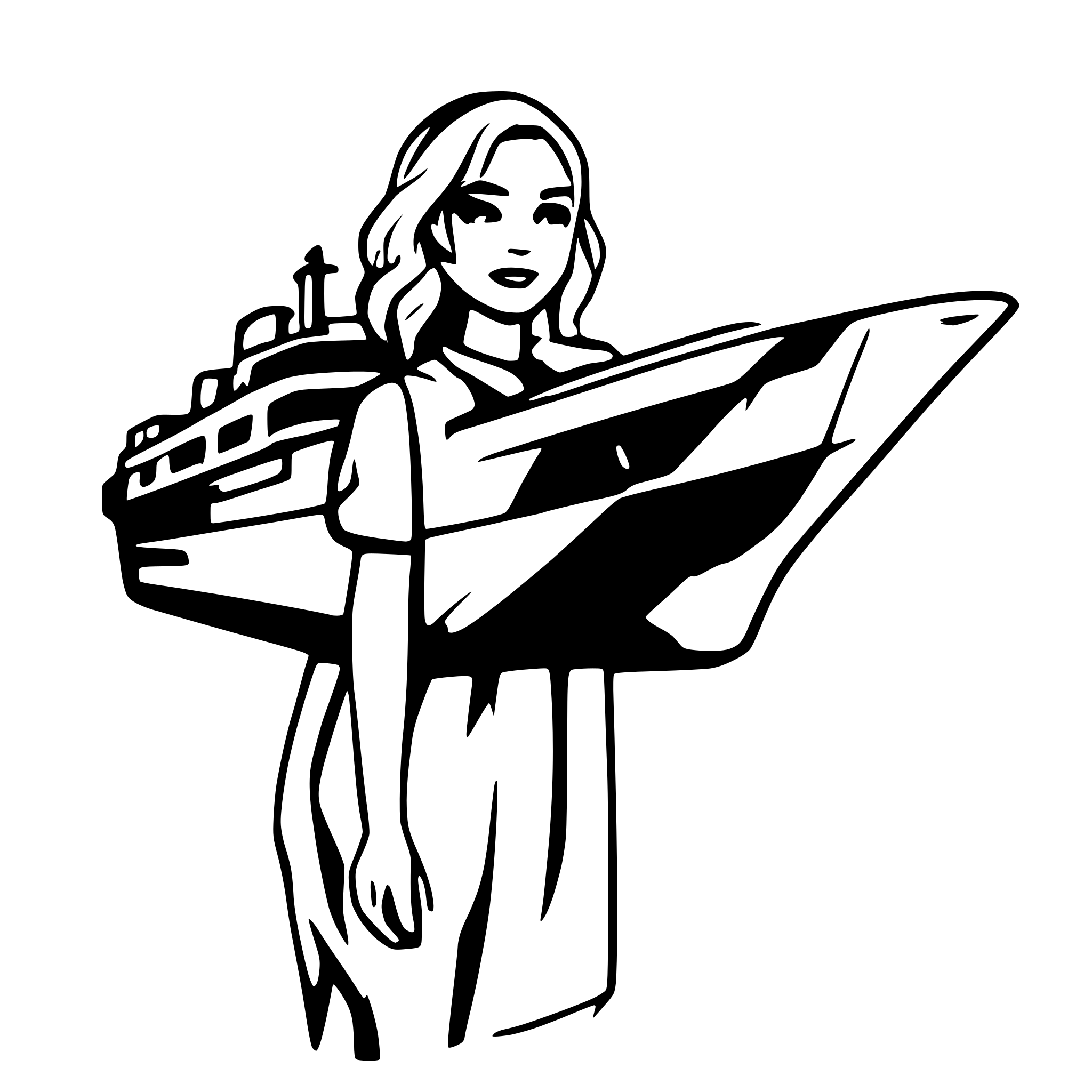 AI-generated SVG of a titanic