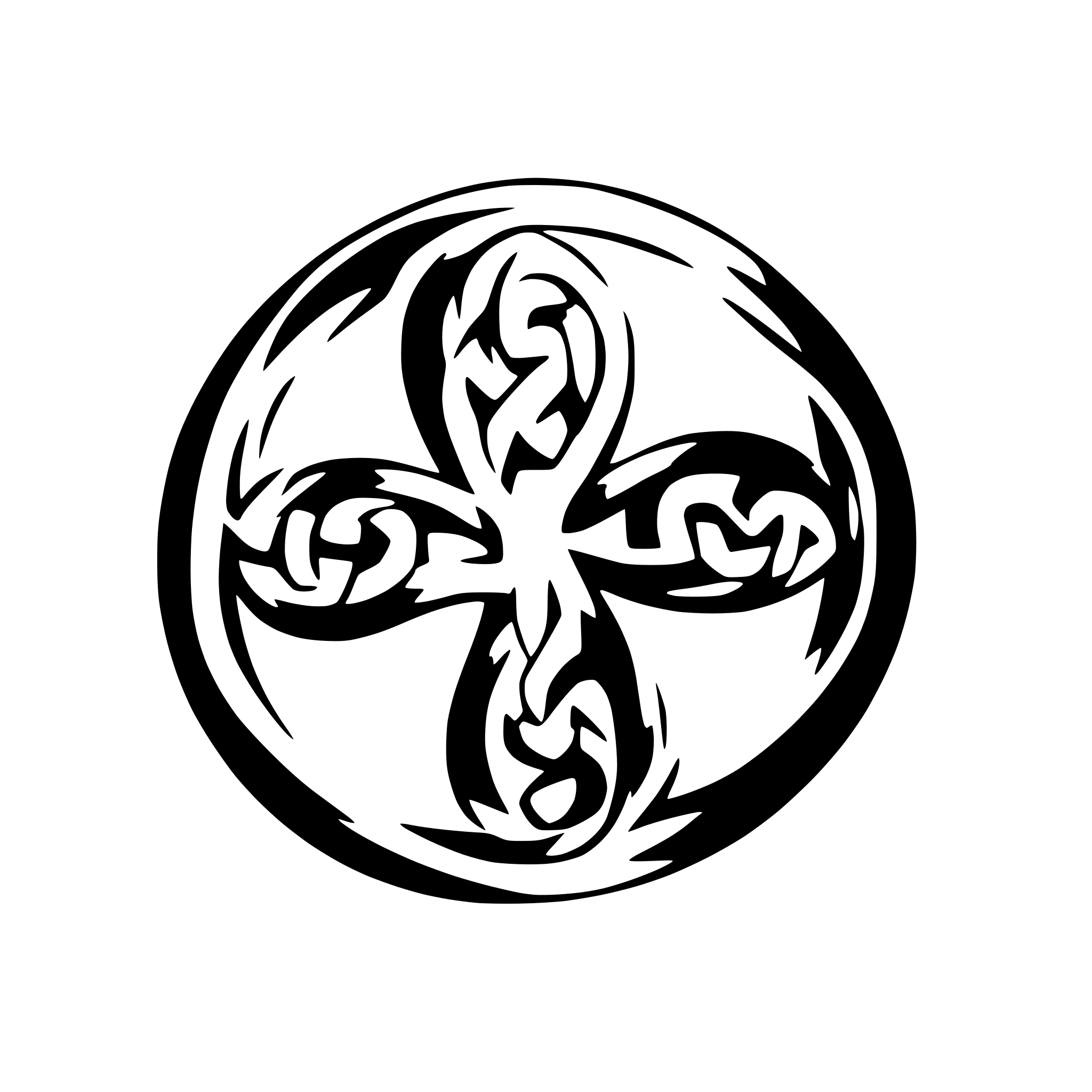 AI-generated SVG of 'Celtic knots'