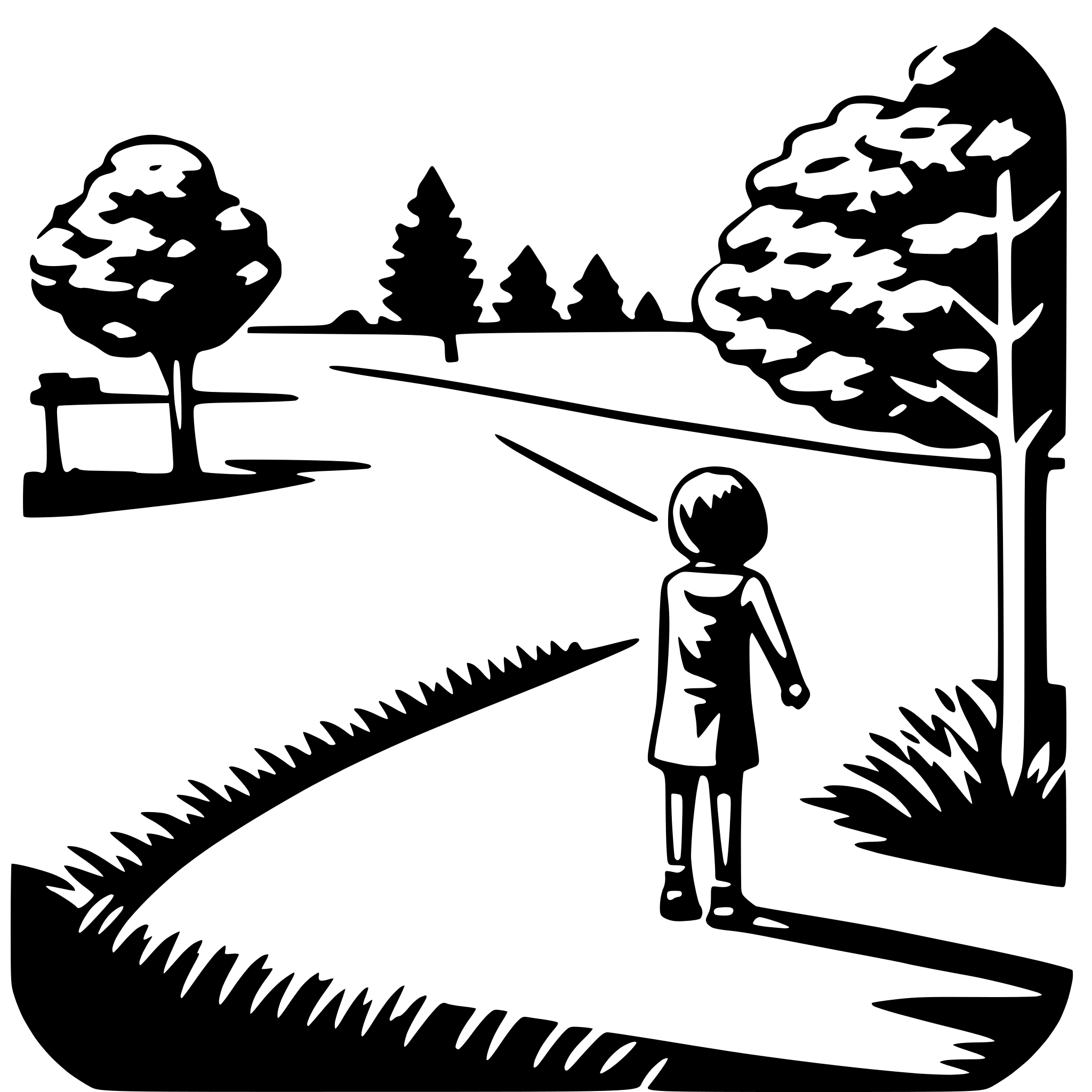 AI-generated SVG of a outdoor bliss