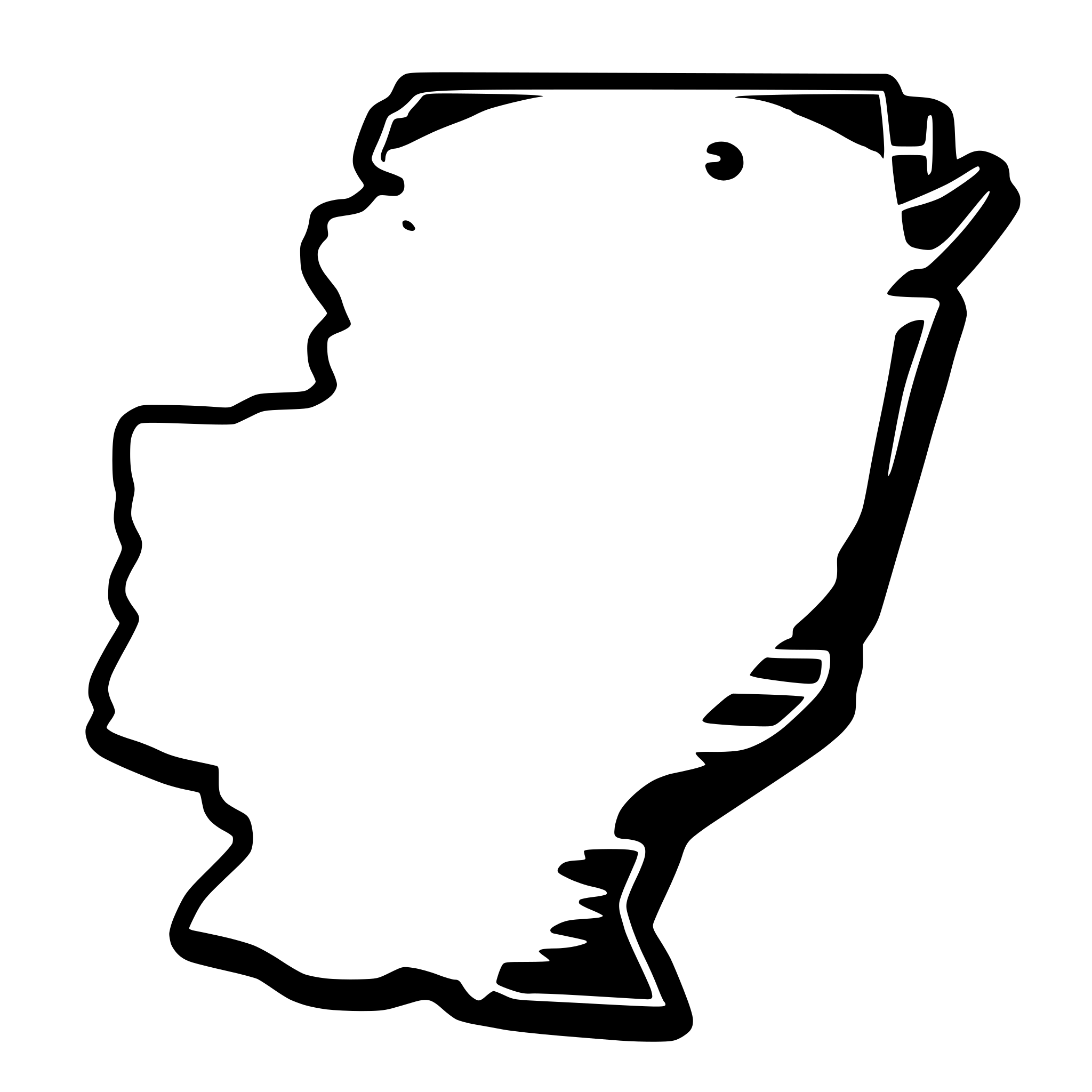 AI-generated SVG of a usa map outline svg