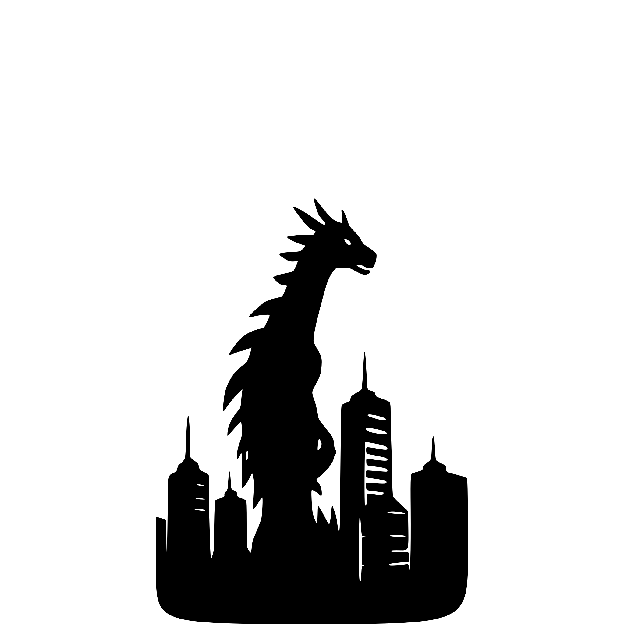 AI-generated SVG of 'dragon in a burning city'