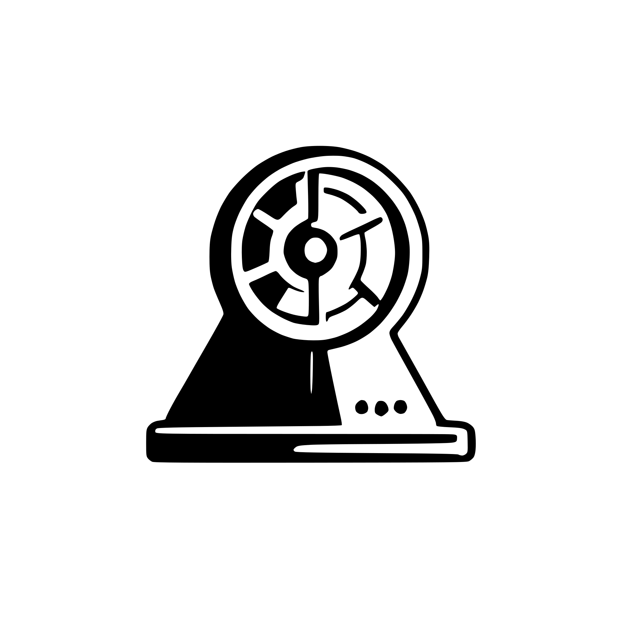 AI-generated SVG of 'radar rotatif'