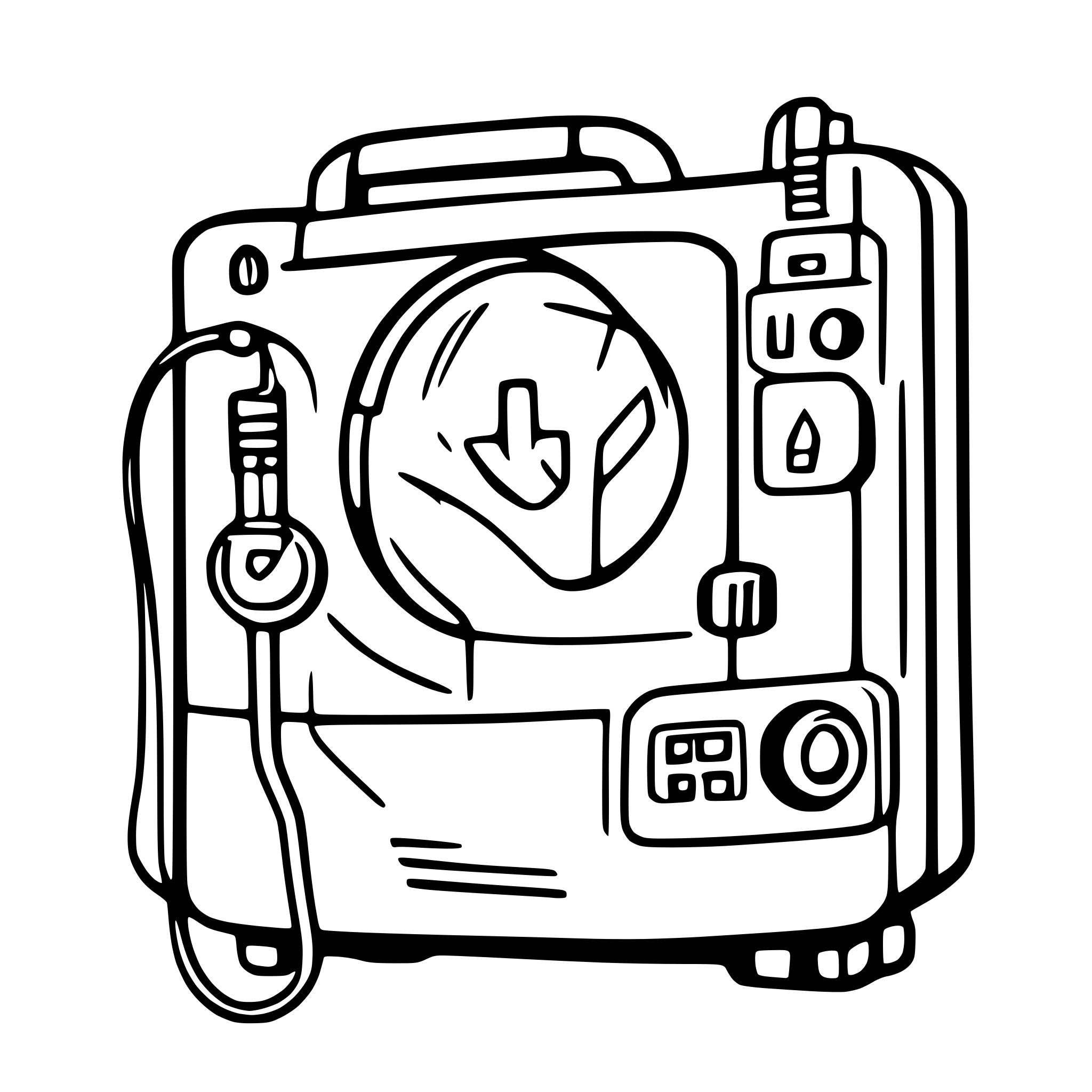 AI-generated SVG of 'Pristine medical equipment'