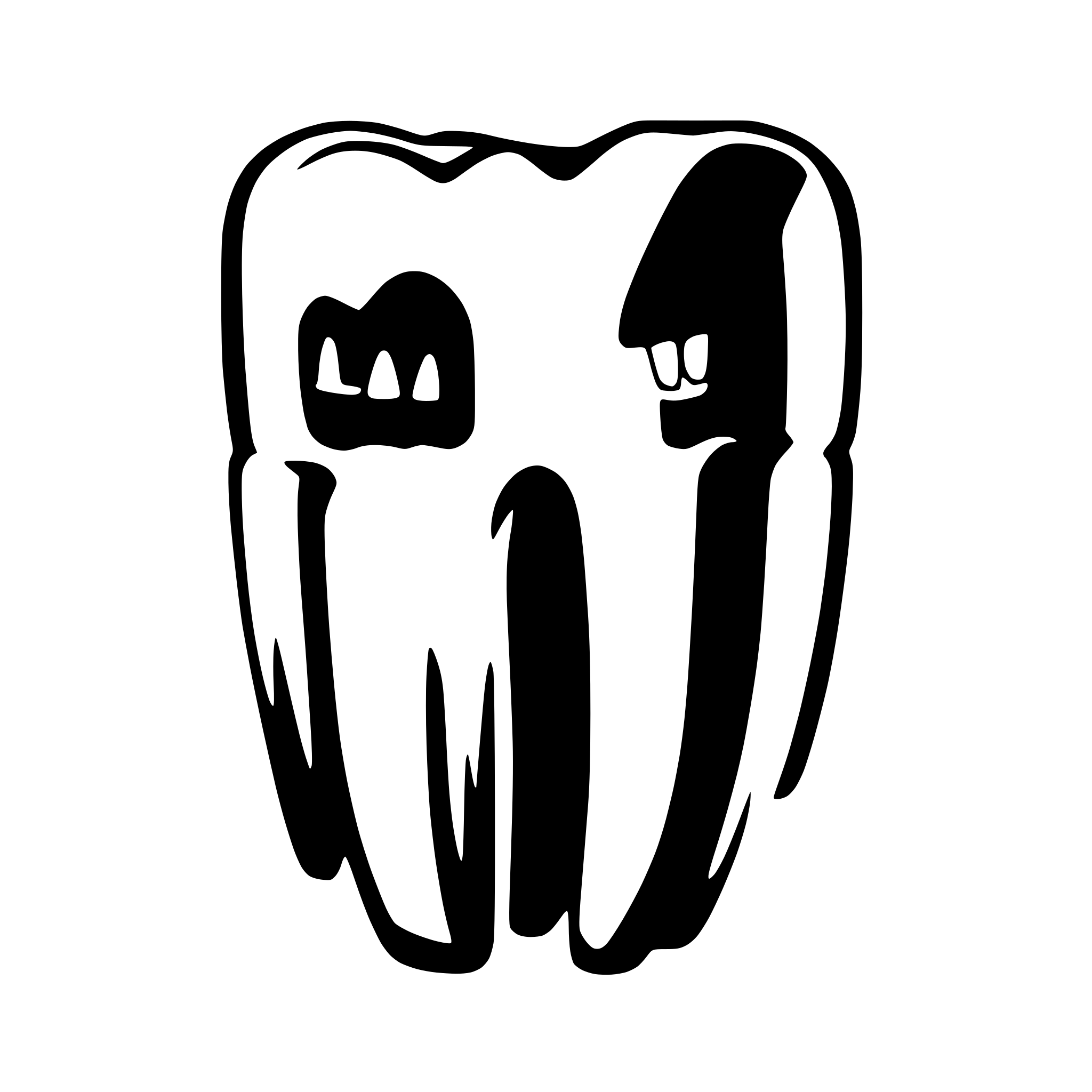 AI-generated SVG of a DENTE