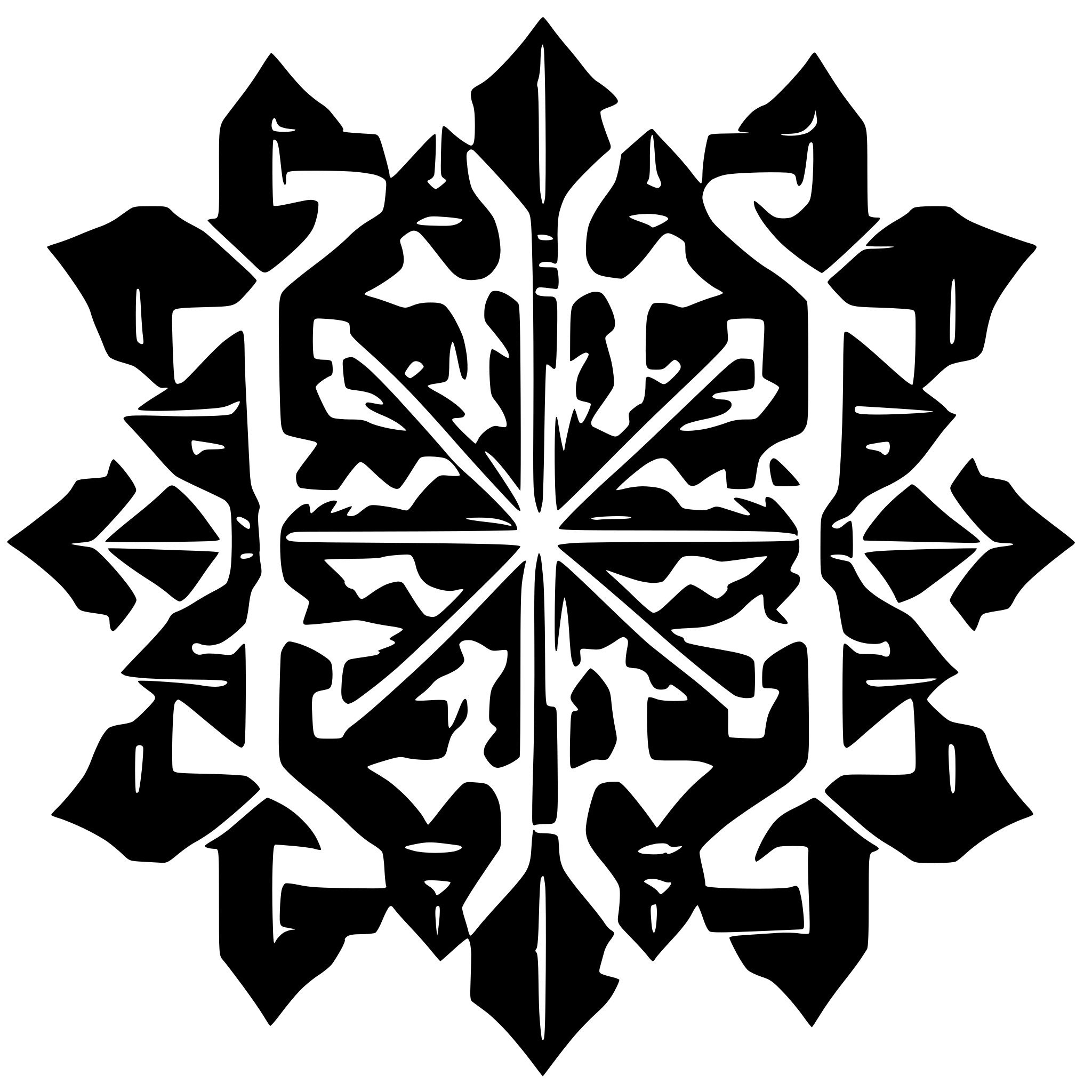 AI-generated SVG of 'fractal pattern'