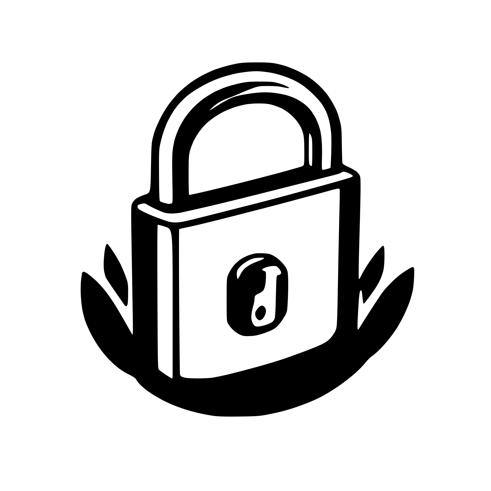AI-generated SVG of 'open padlock icon'