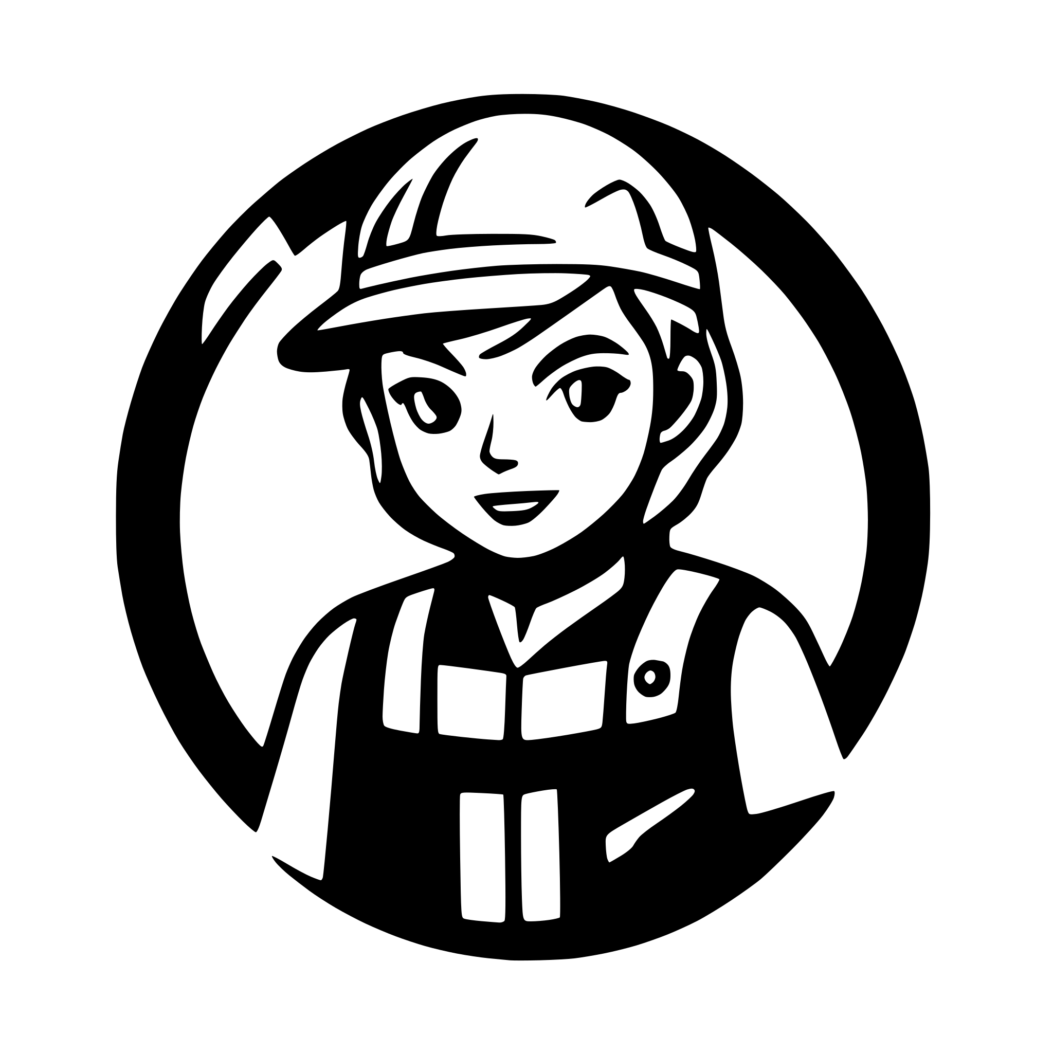 AI-generated SVG of 'miner'