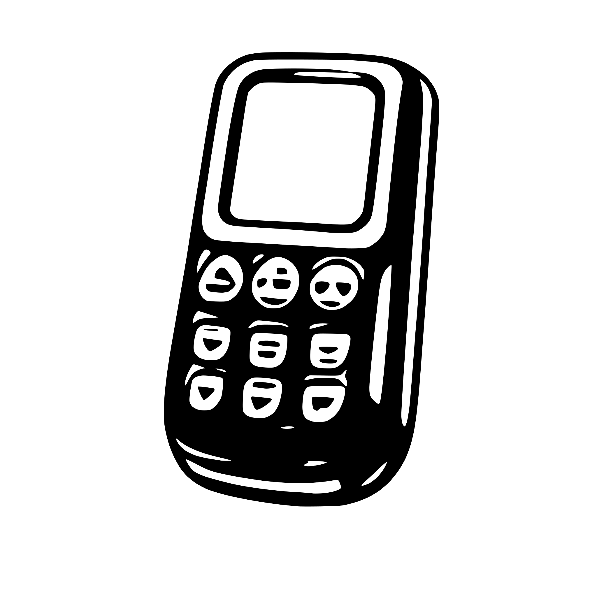 AI-generated SVG of a icon for nokia 3310 nostalgic snake game