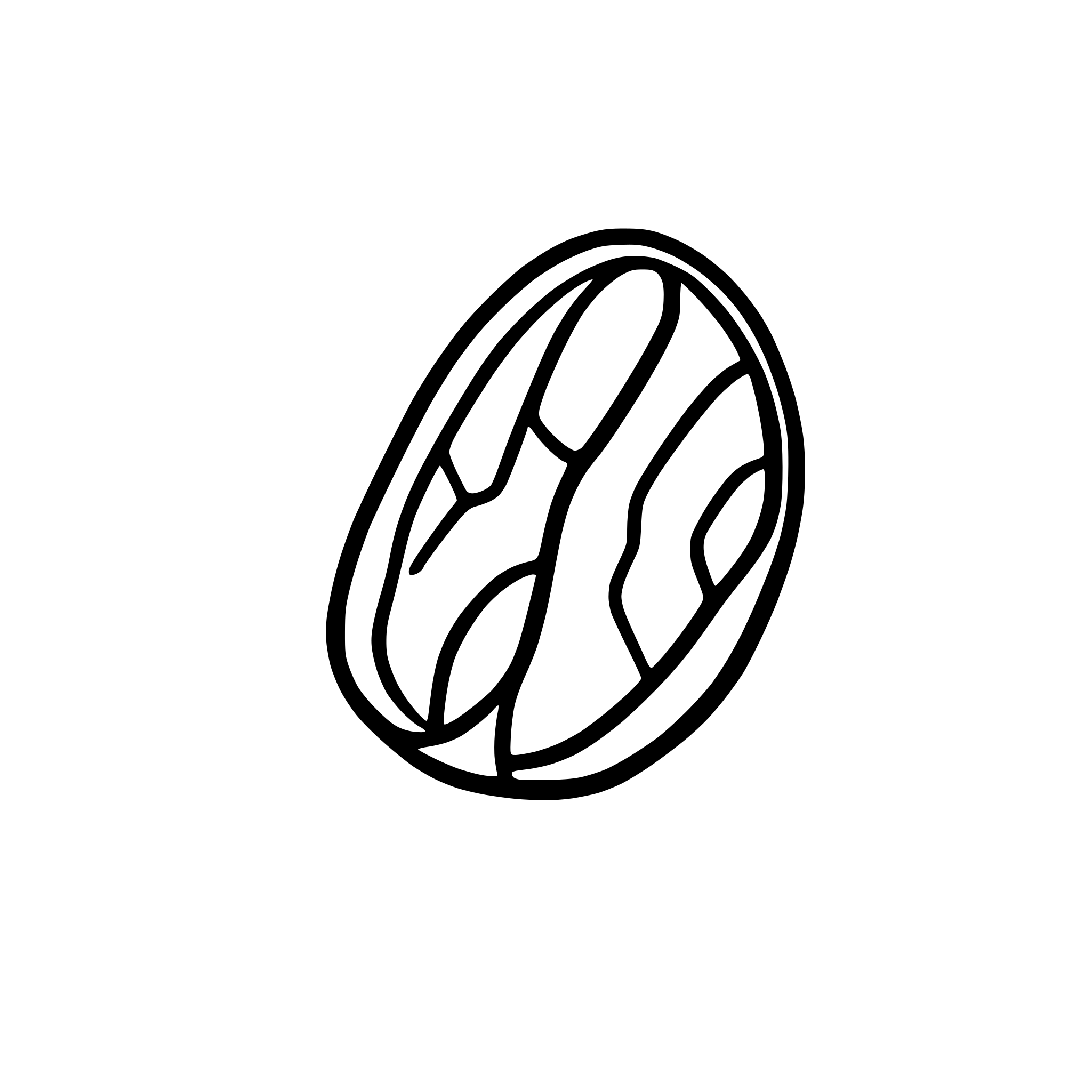 AI-generated SVG of 'basic kidney bean shape'