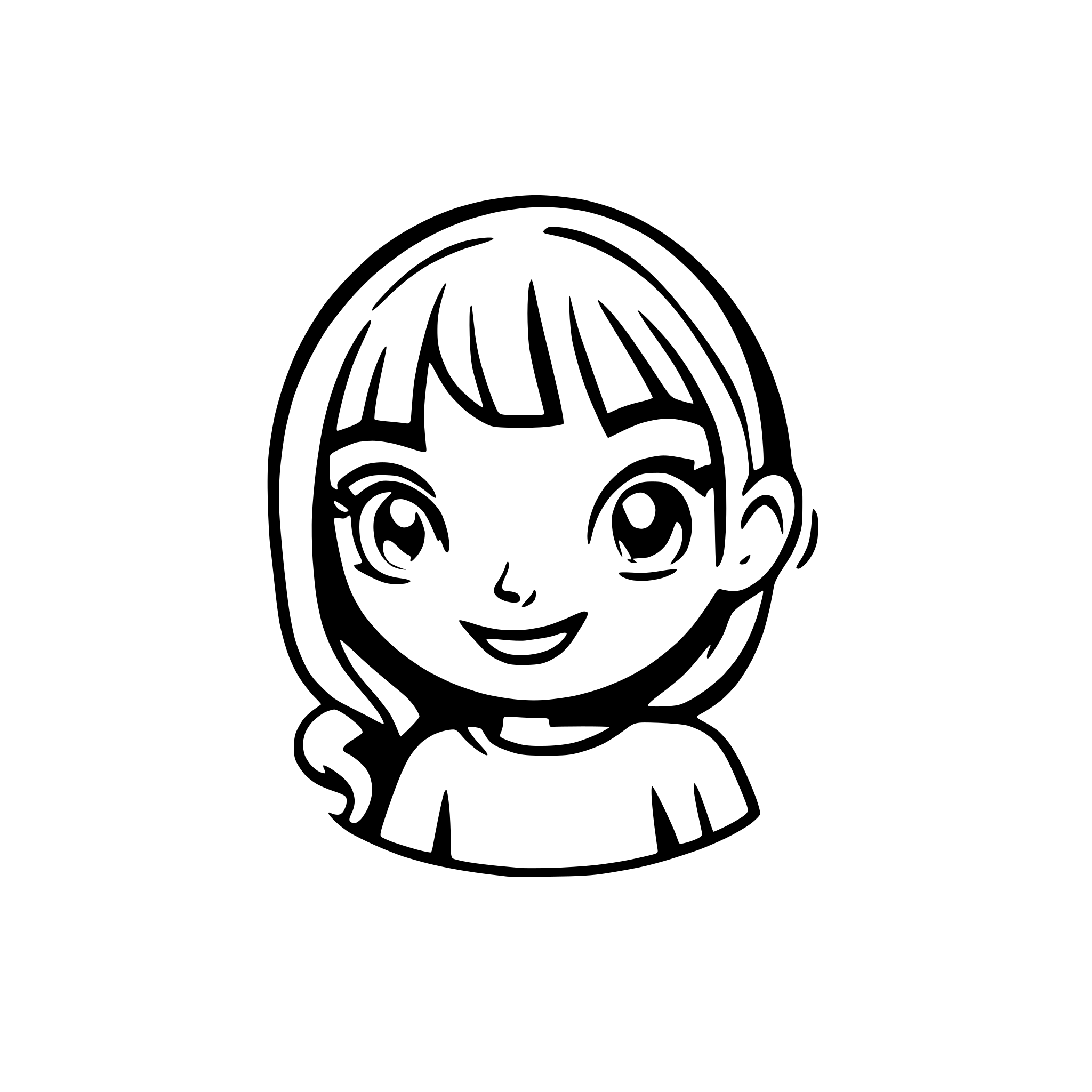 AI-generated SVG of a Crie uma imagem sobre redes sociais divertida