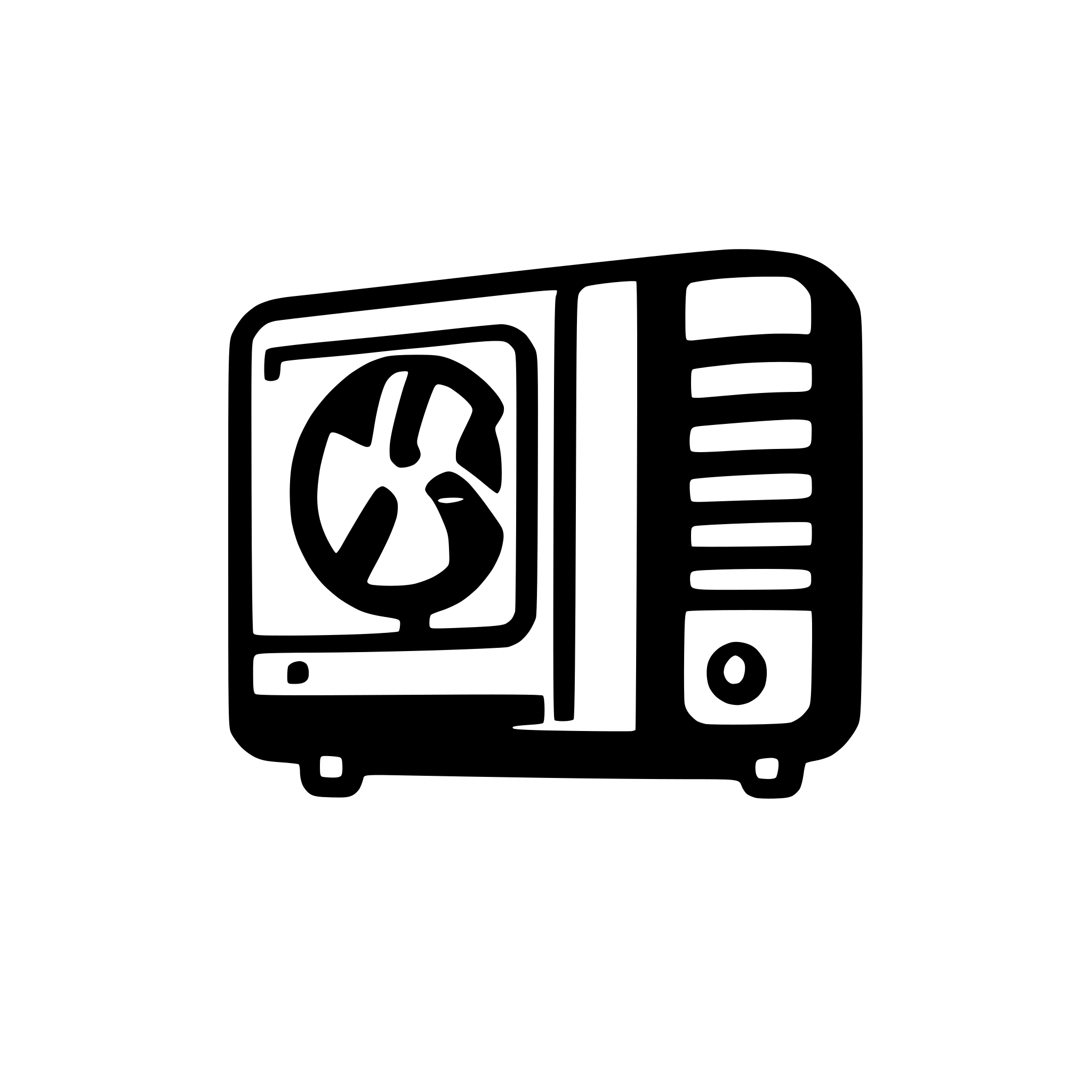 AI-generated SVG of 'Air conditioner. Modern'