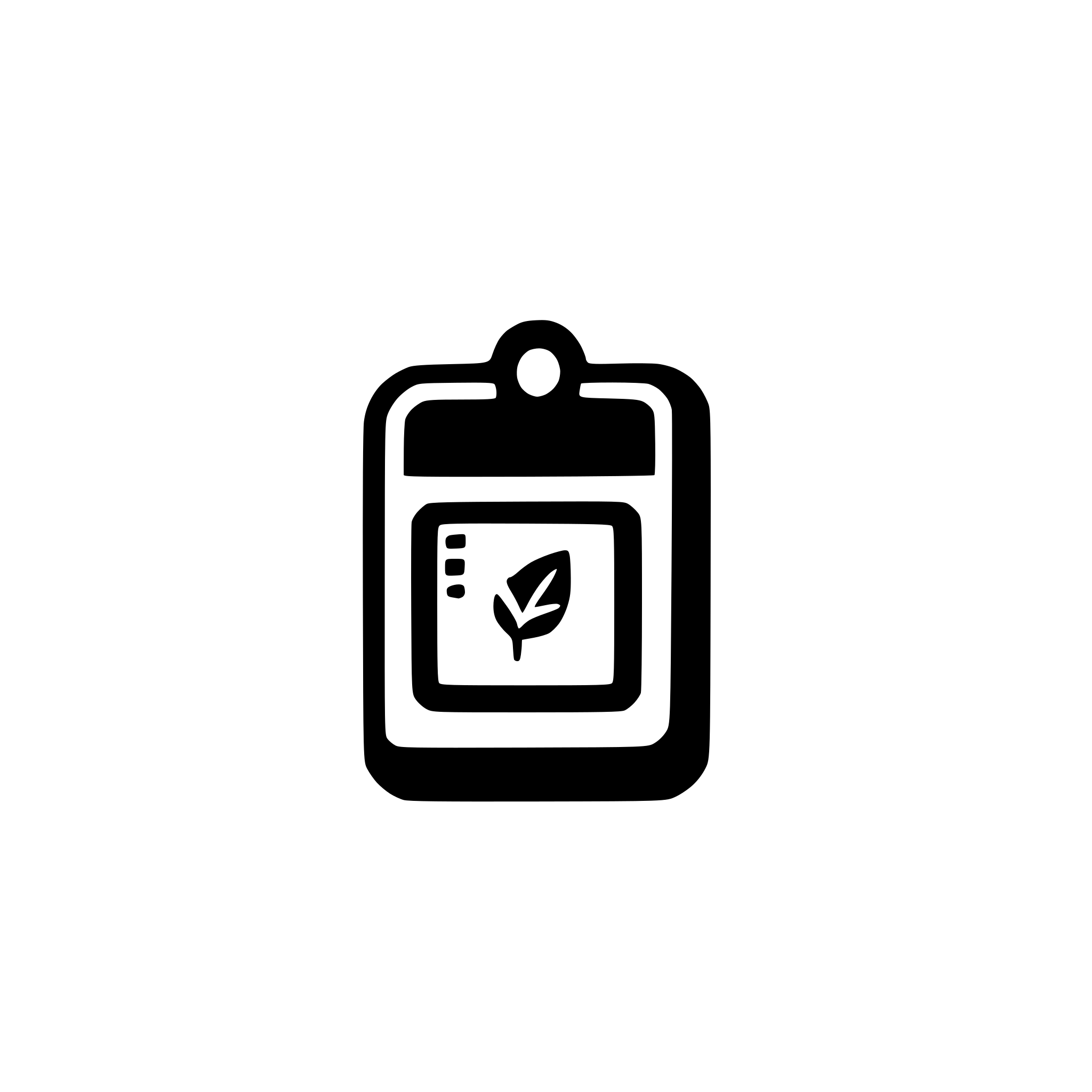 AI-generated SVG of 'checklist ios icon'