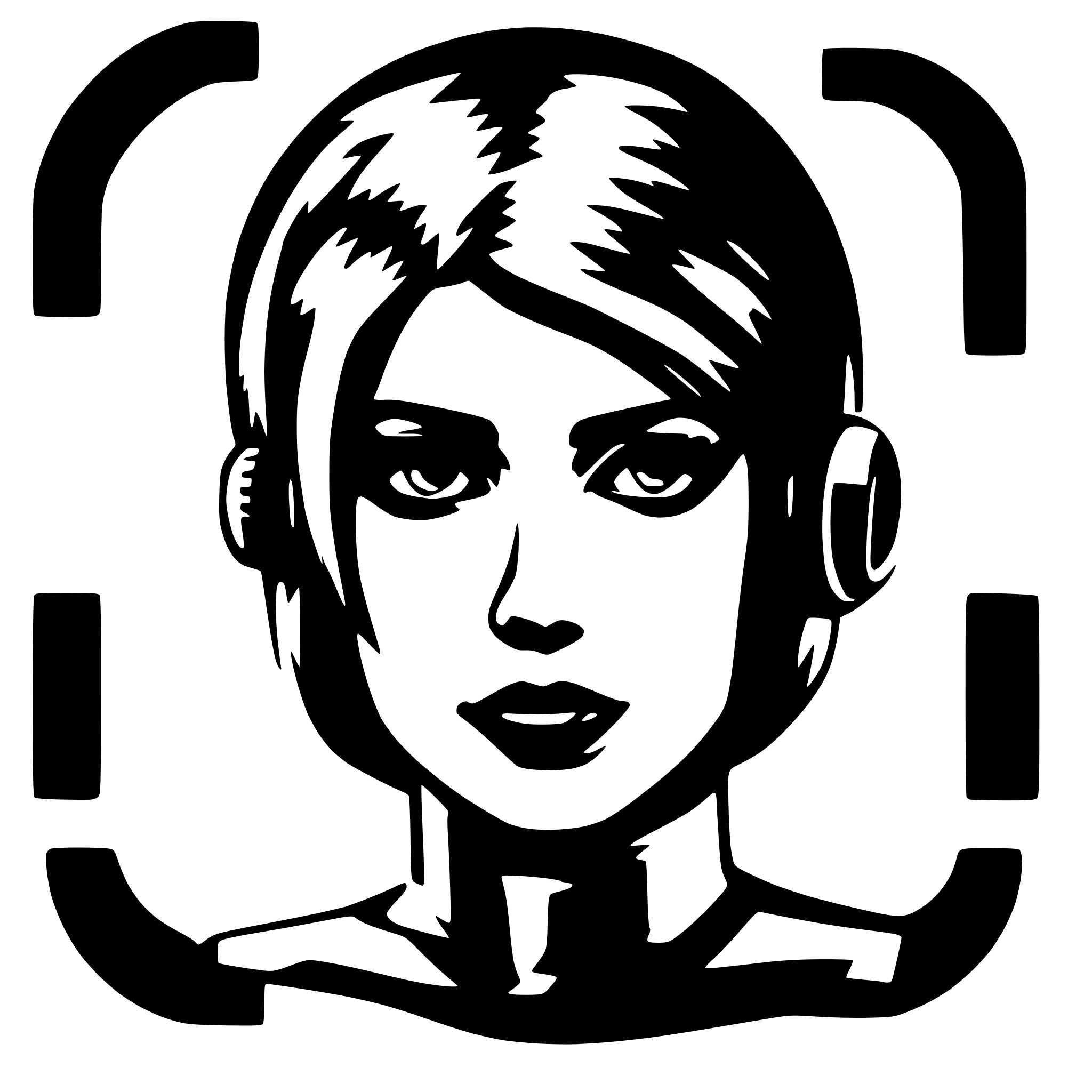 AI-generated SVG of a technocore