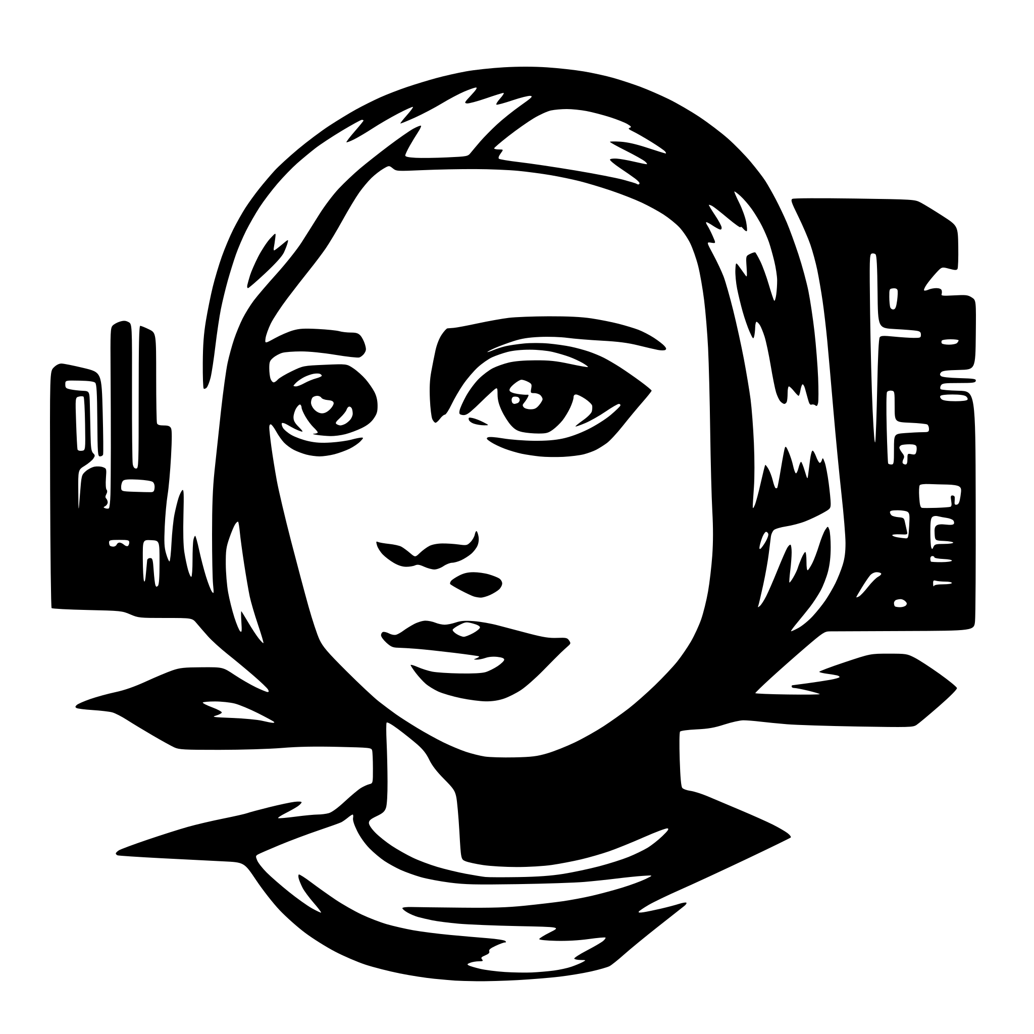 AI-generated SVG of a AI Vision