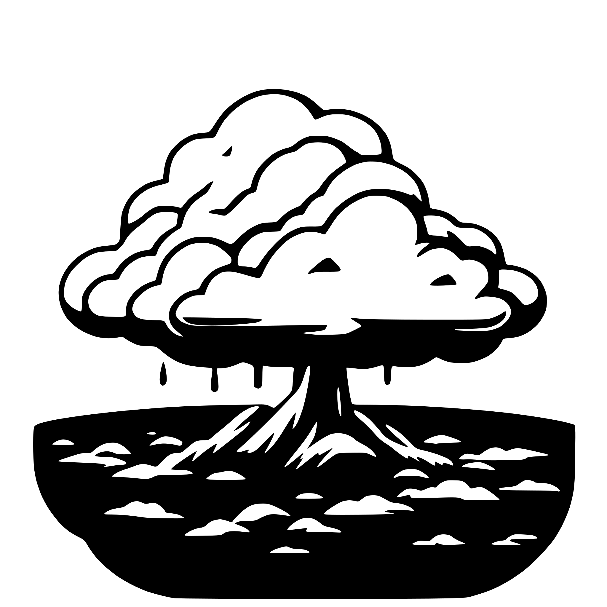 AI-generated SVG of 'cloud vector'