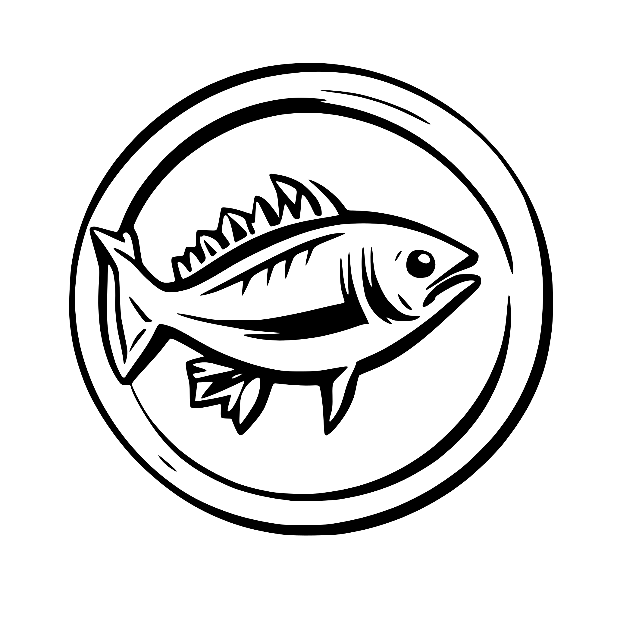 AI-generated SVG of 'minimalist phish hook'
