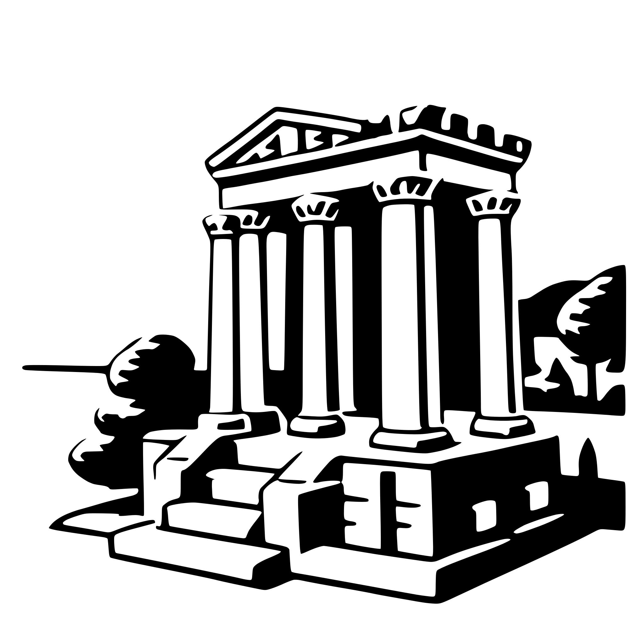 AI-generated SVG of a ephesus