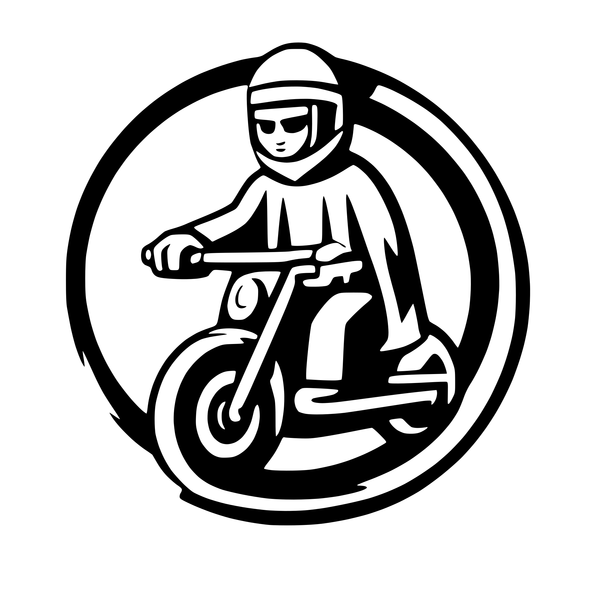 AI-generated SVG of 'Pope riding a motorcycle'