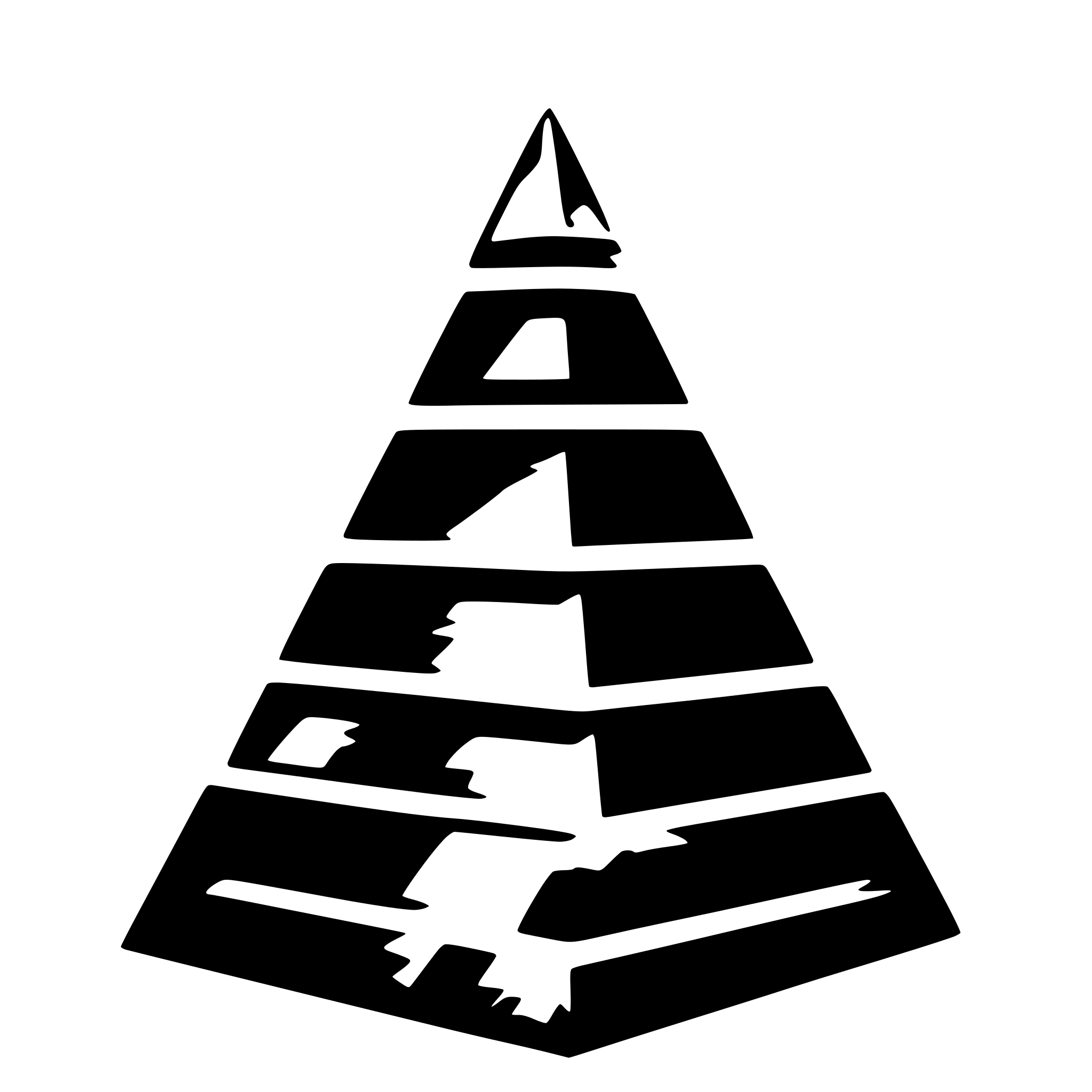 AI-generated SVG of 'pyramidcode'