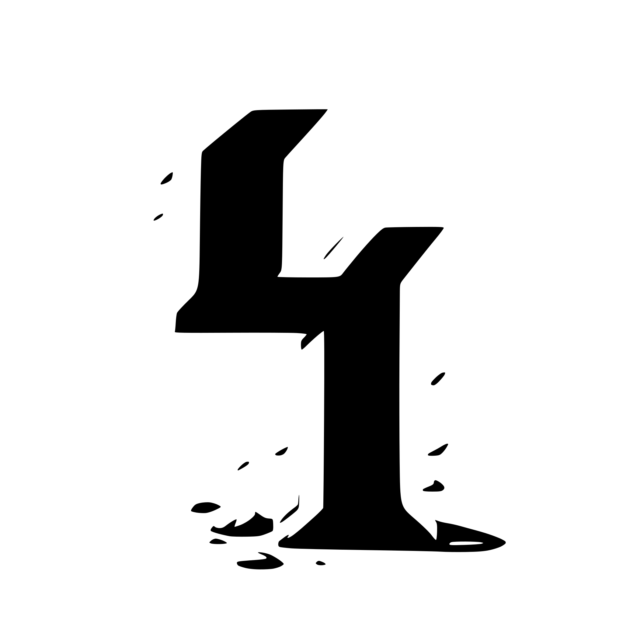 AI-generated SVG of 'The letter L arounded'