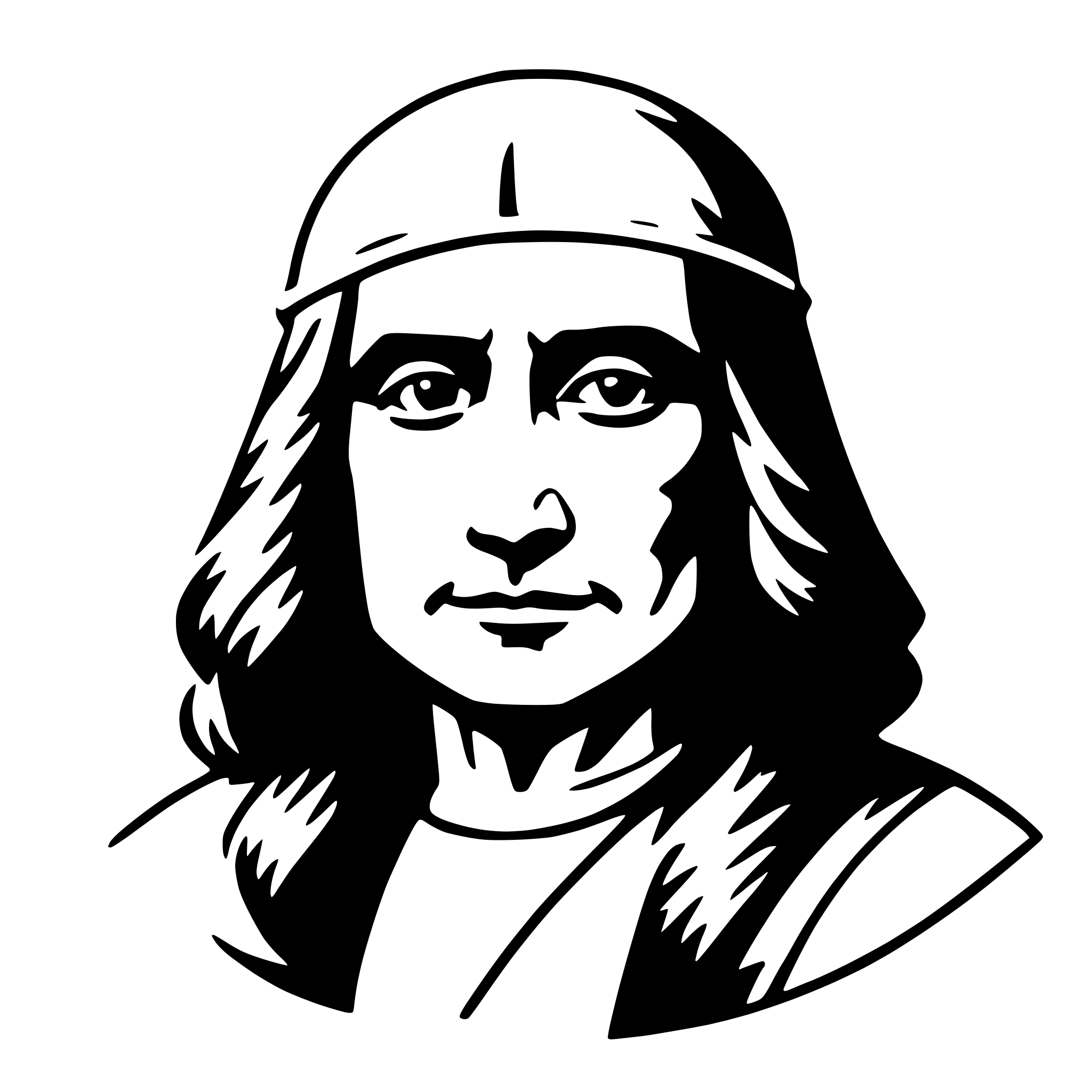 AI-generated SVG of 'leonardo da vinci'