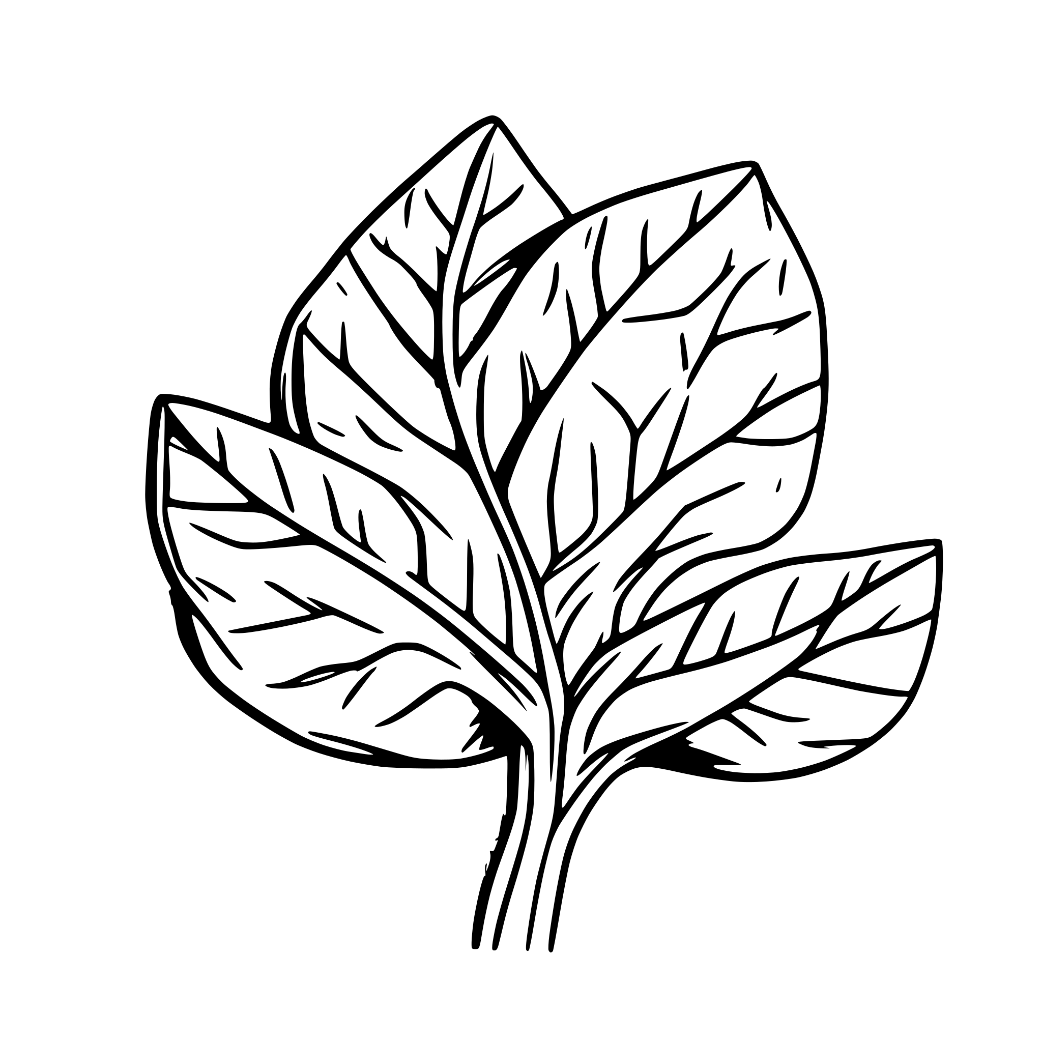 AI-generated SVG of 'snowflake'