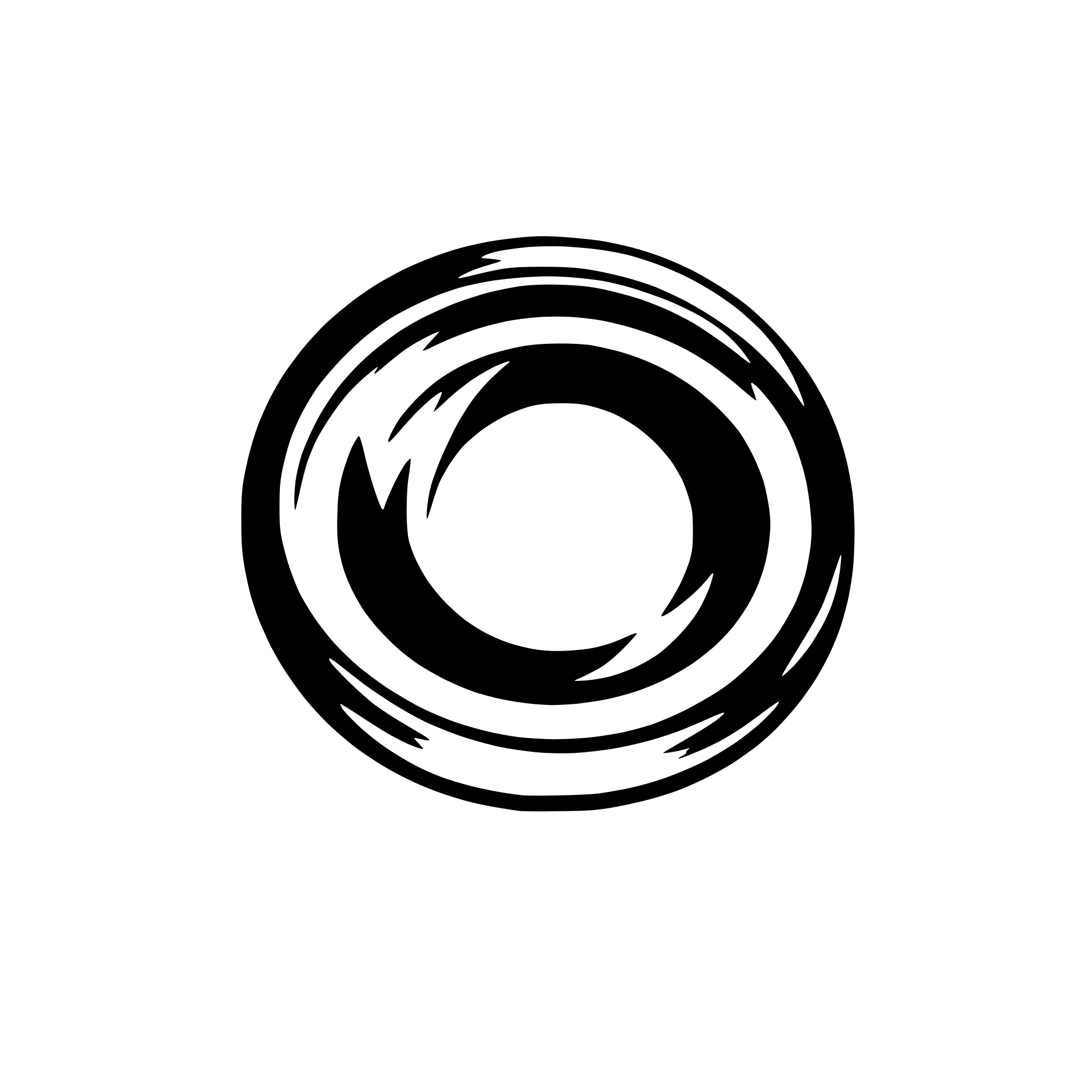 AI-generated SVG of a abstract camera lens aperture