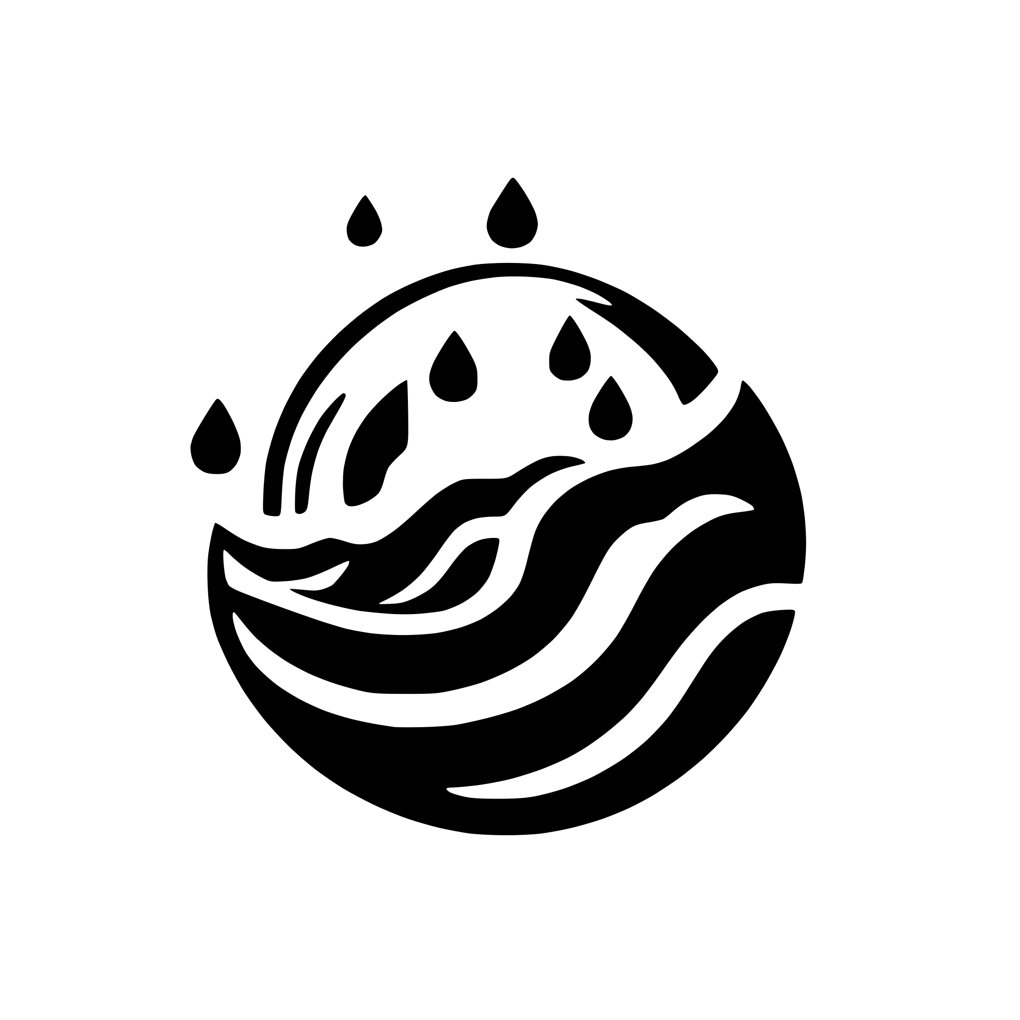 AI-generated SVG of 'marine wave looks like drops'