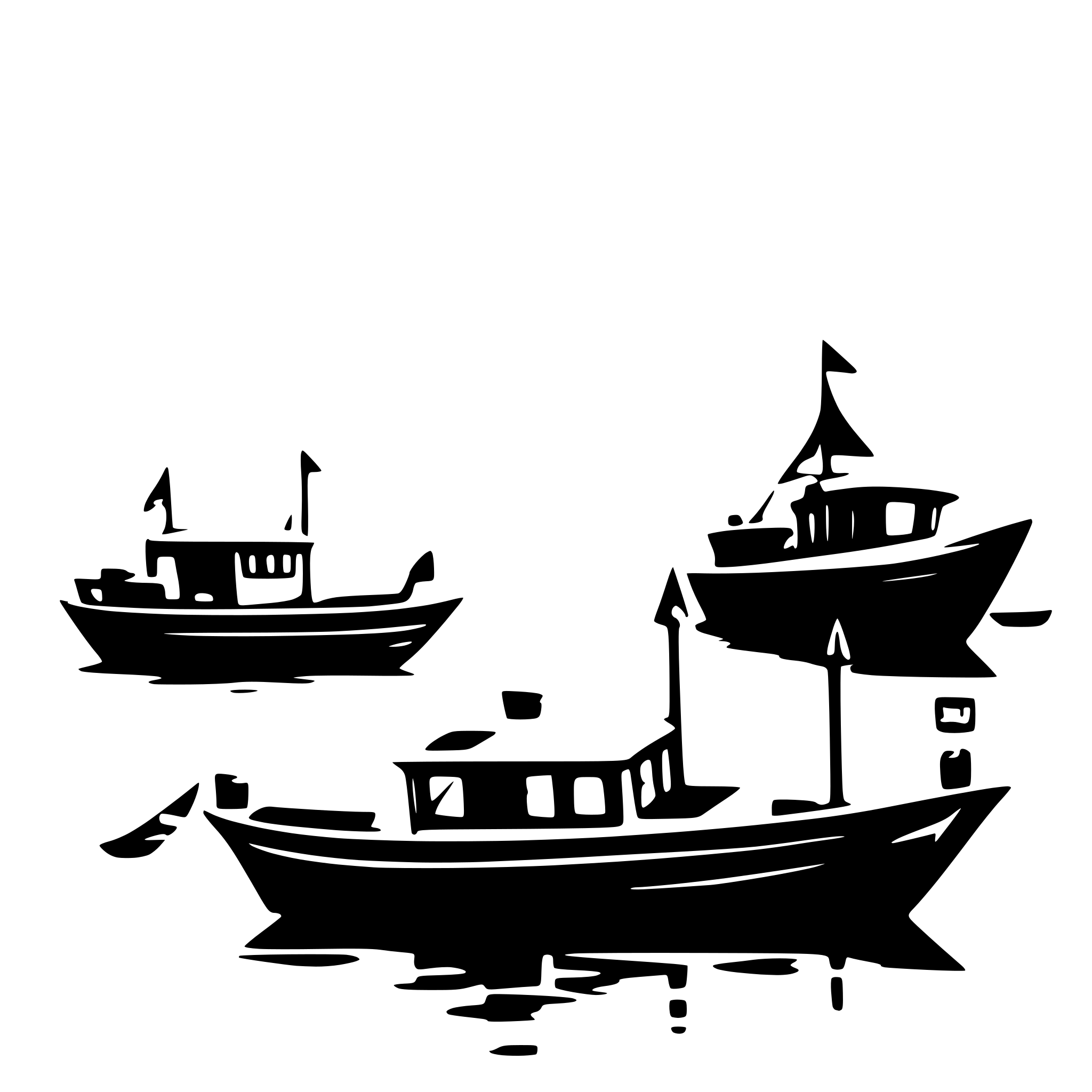 AI-generated SVG of 'boats viewing ghats and arti'