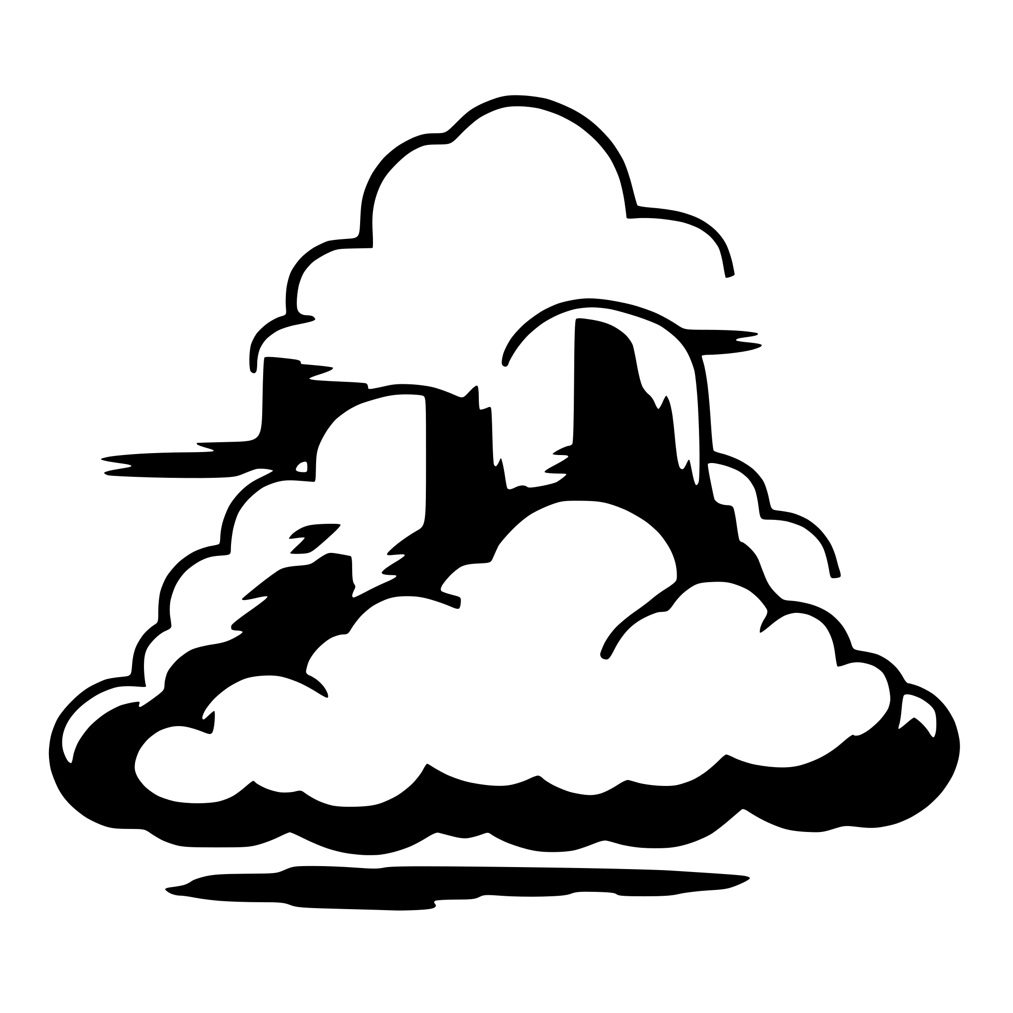 AI-generated SVG of a CLOUDS