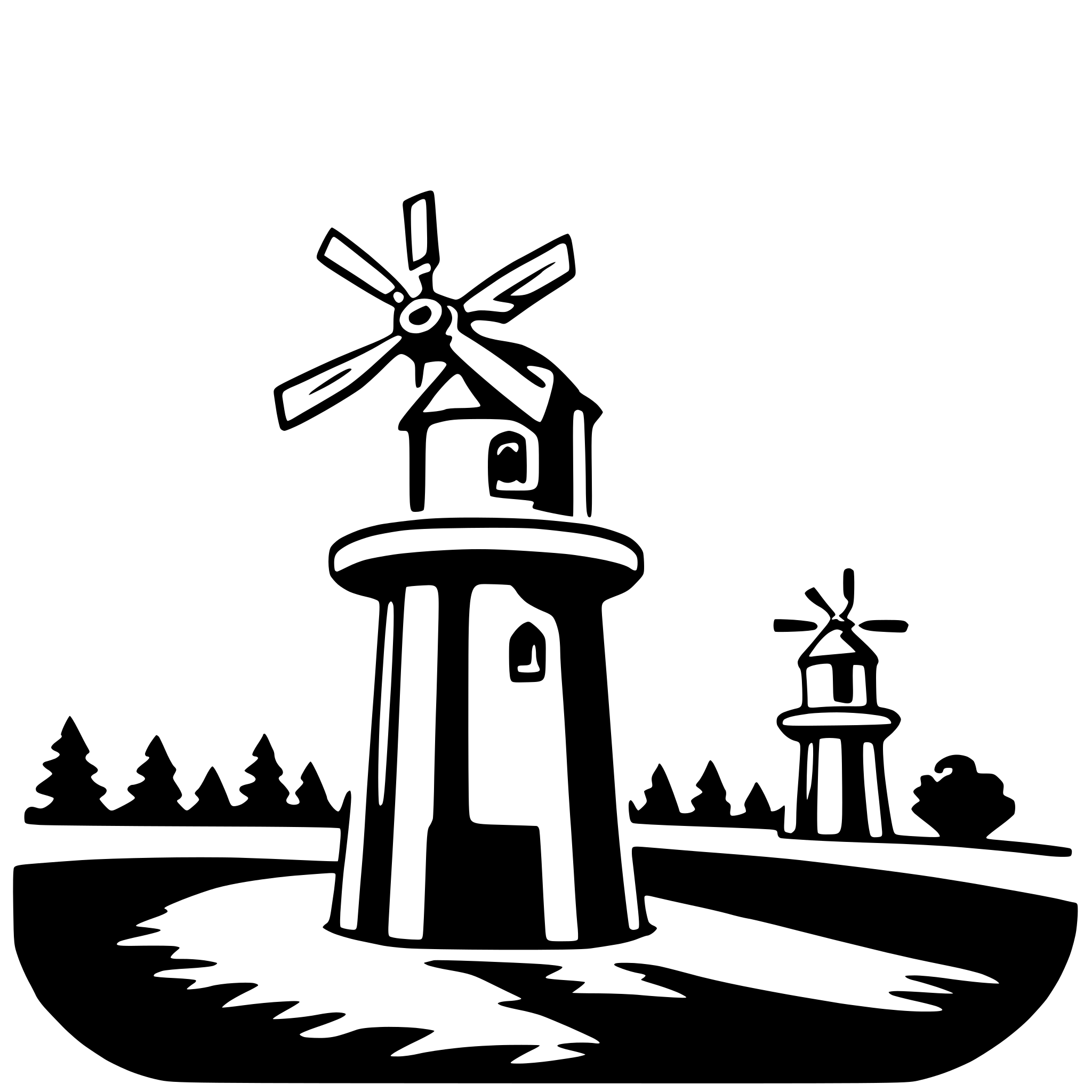 AI-generated SVG of a derrick