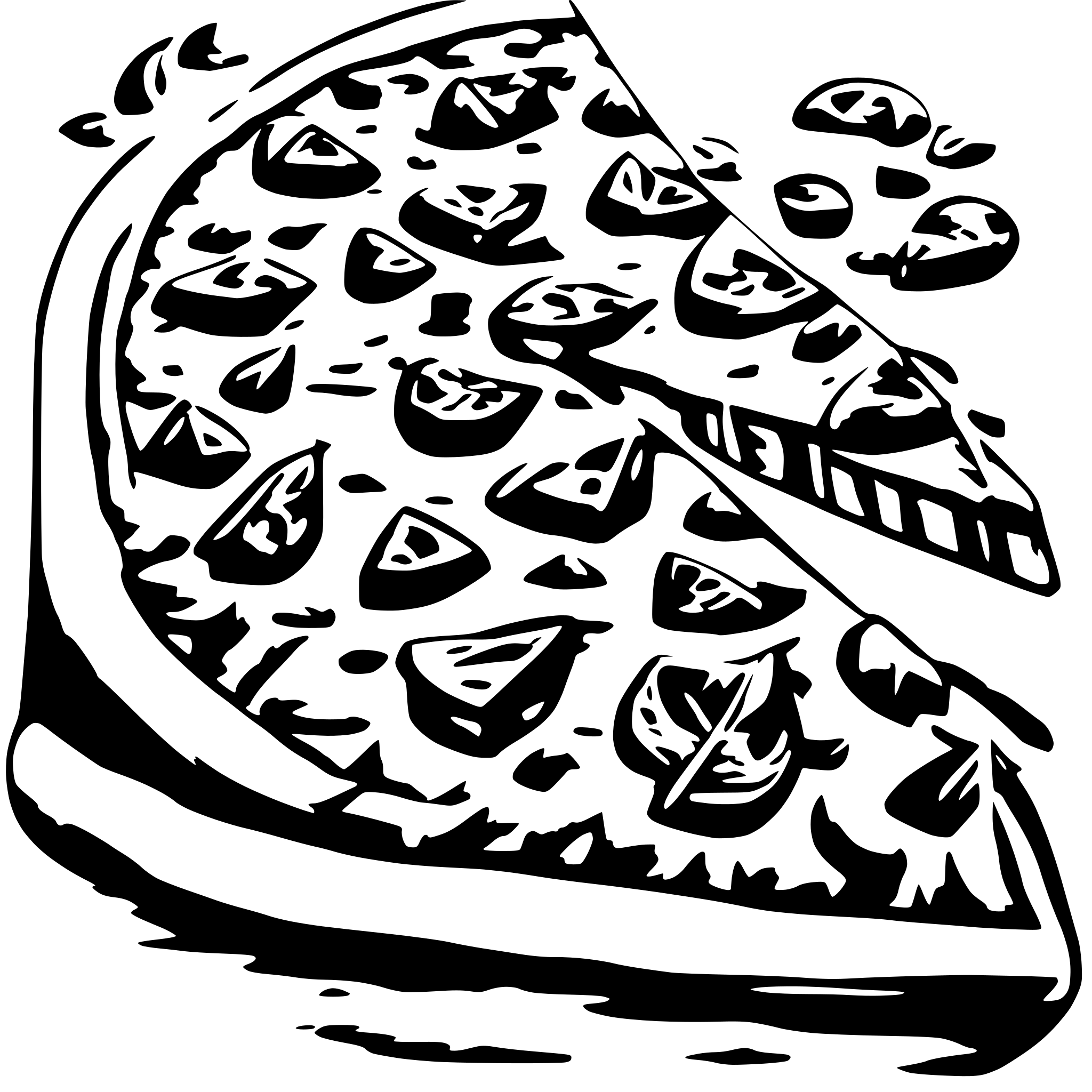 AI-generated SVG of a slice of pizza