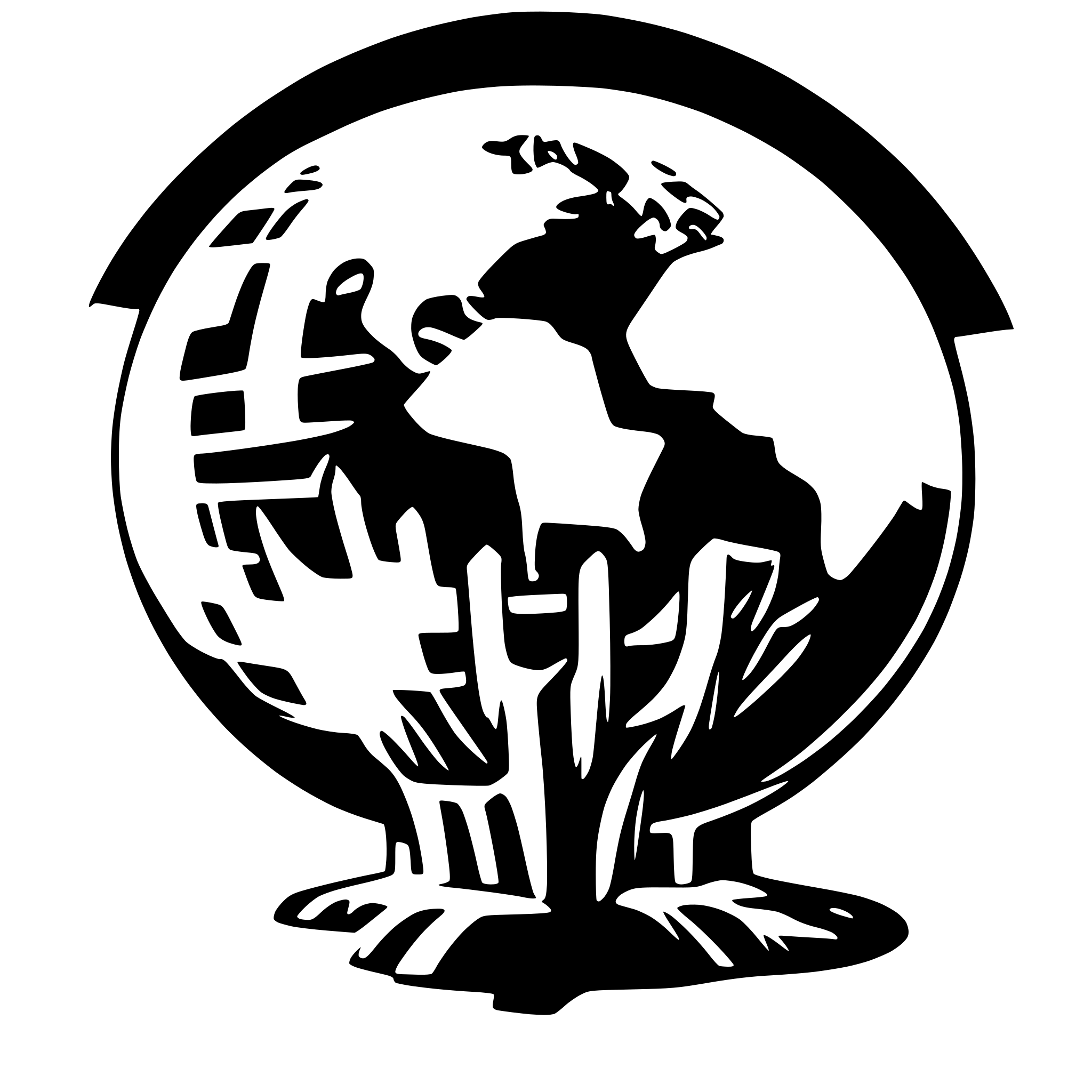AI-generated SVG of a World model