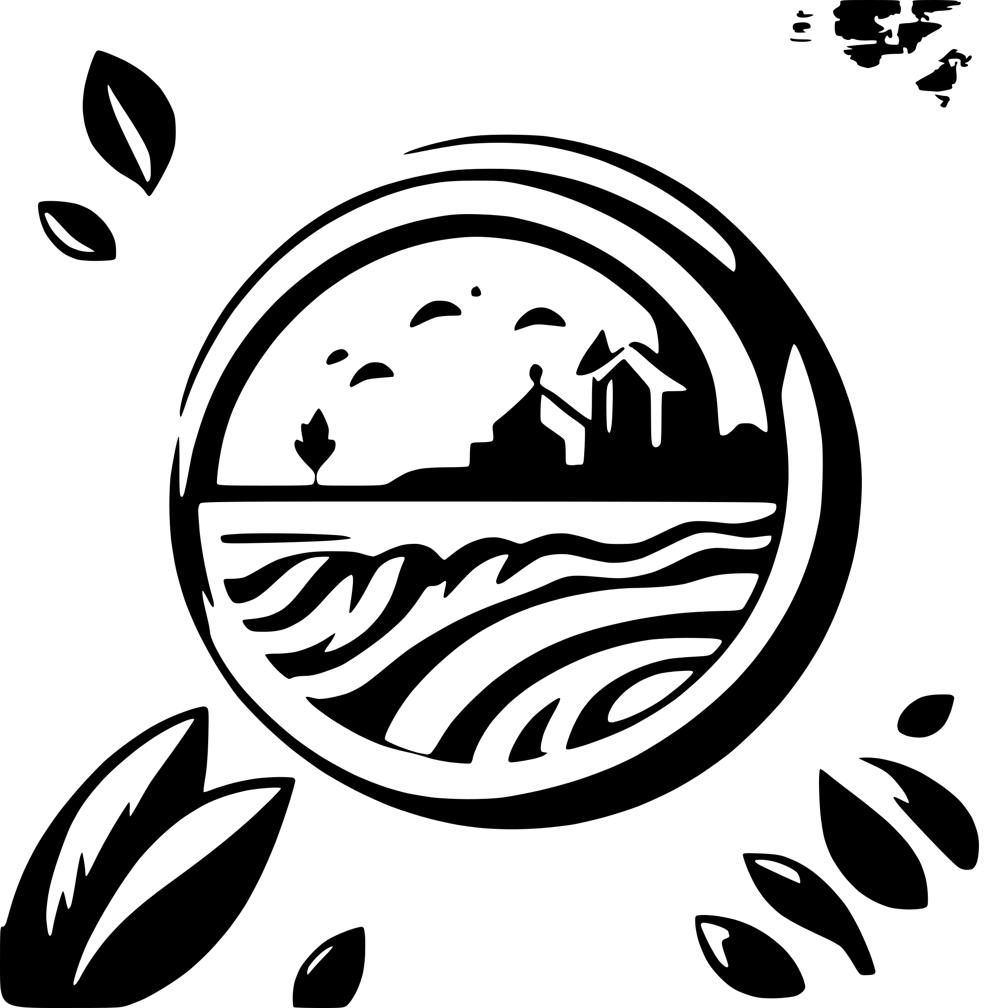 AI-generated SVG of a Simple waves for a bnb place