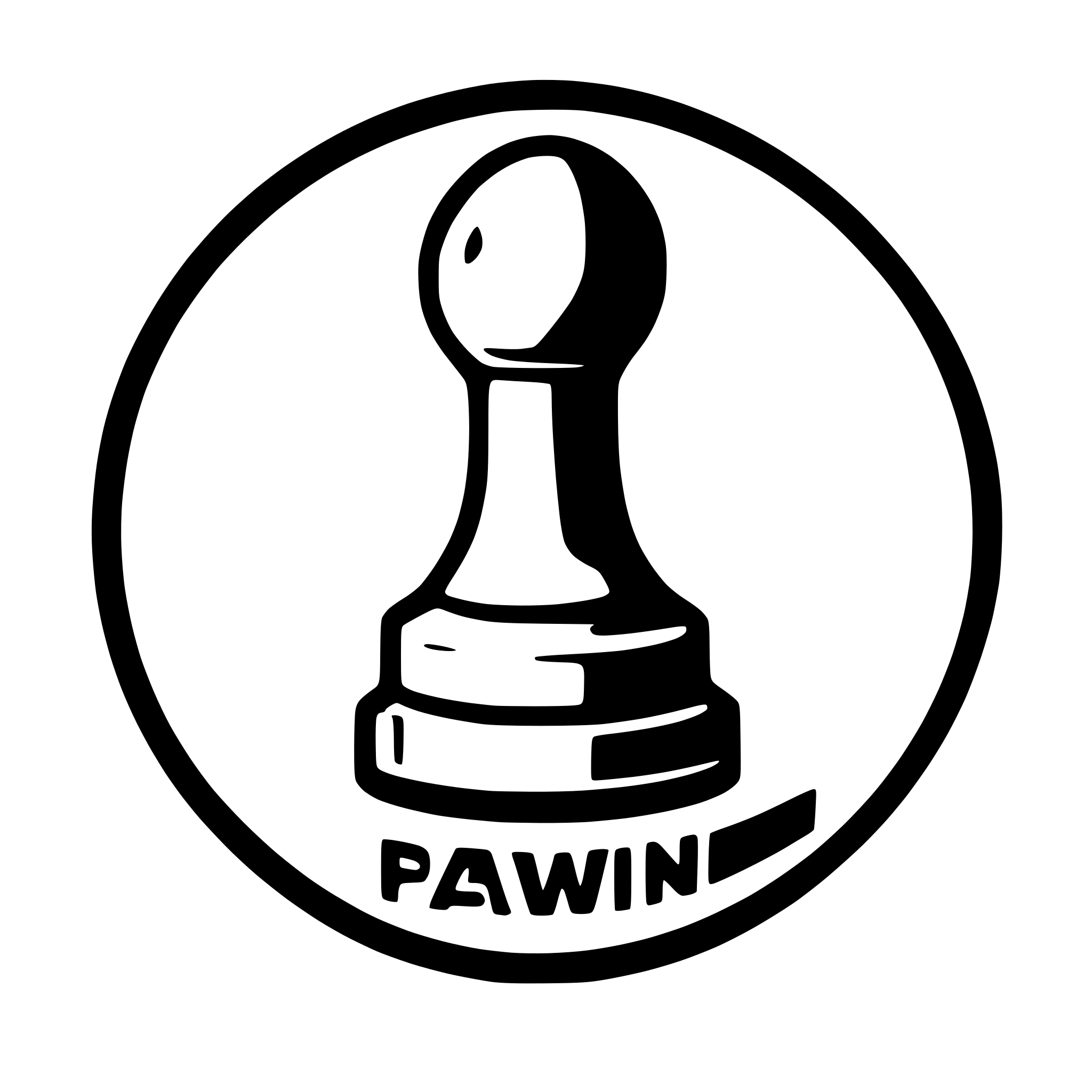 AI-generated SVG of a pawn logo and text "Pawntrust" in same line