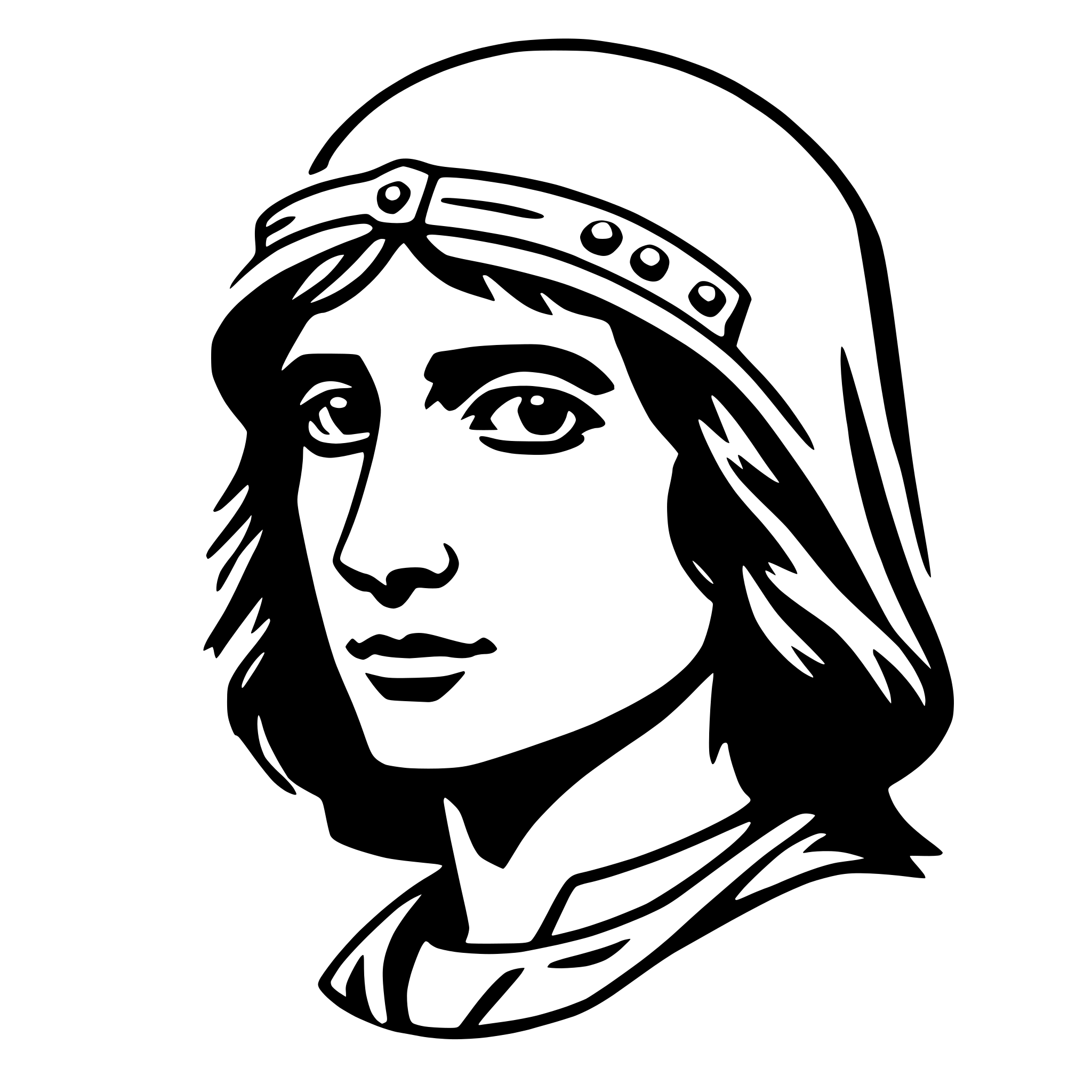 AI-generated SVG of 'raphael'