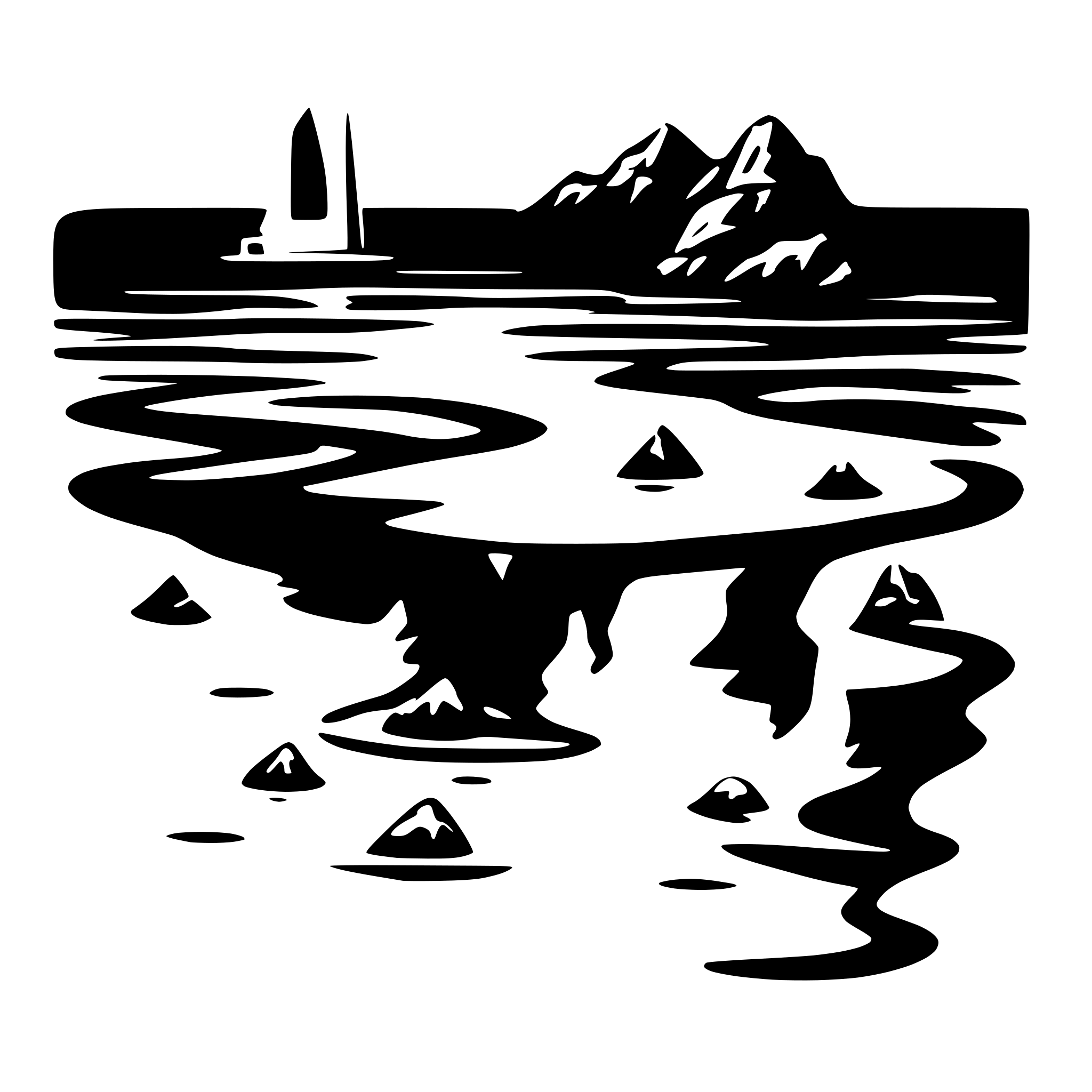 AI-generated SVG of a climate change sea level