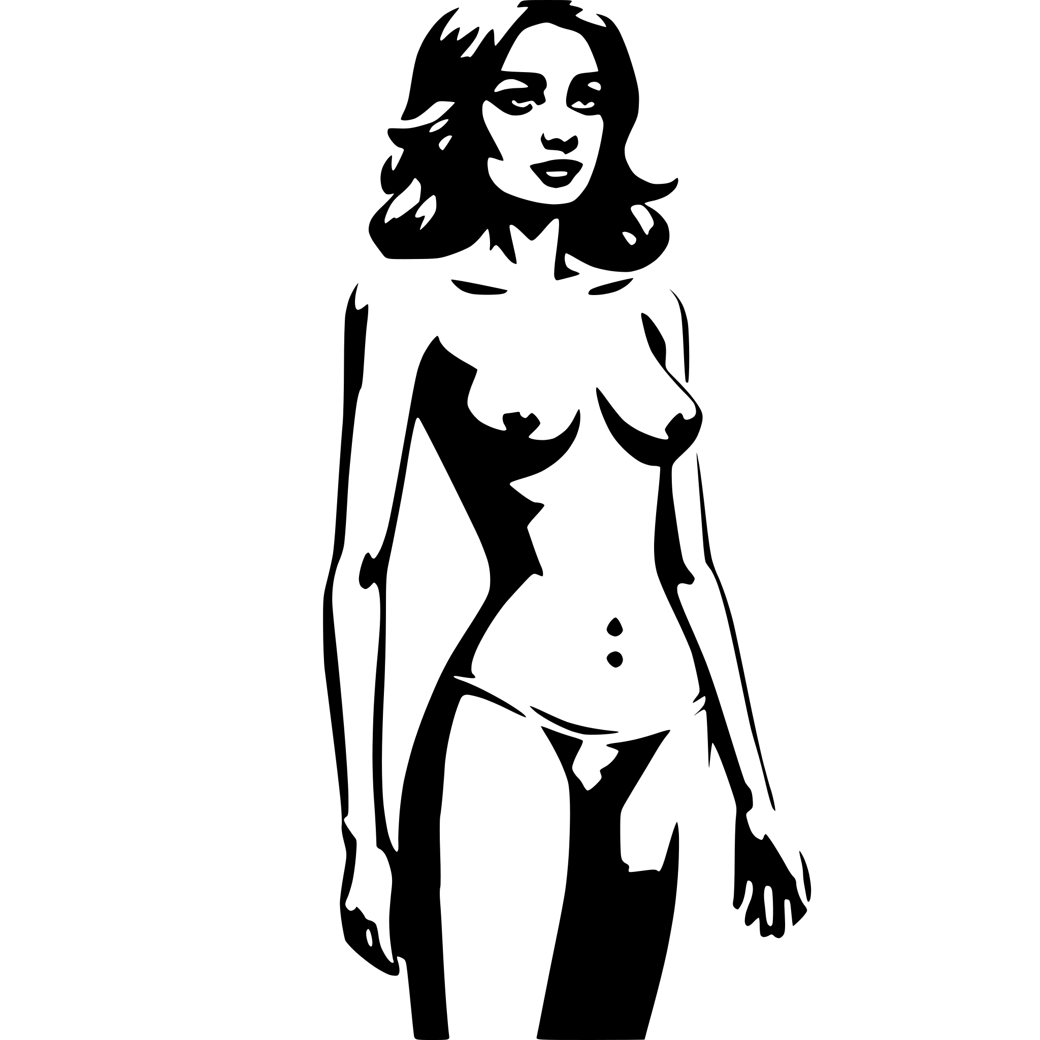 AI-generated SVG of 'nude woman, full body'