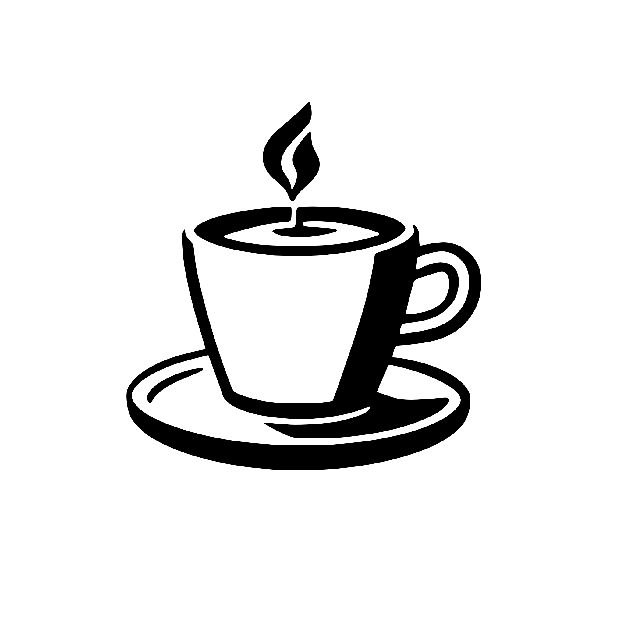 AI-generated SVG of 'coffee cup with steam'