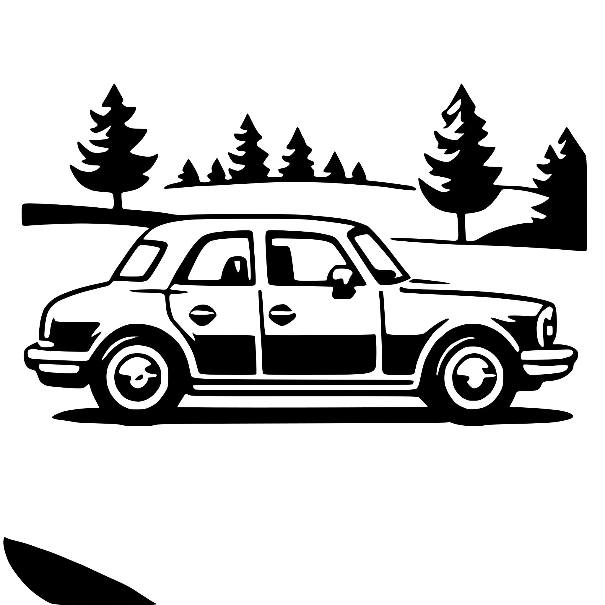 AI-generated SVG of a sedan