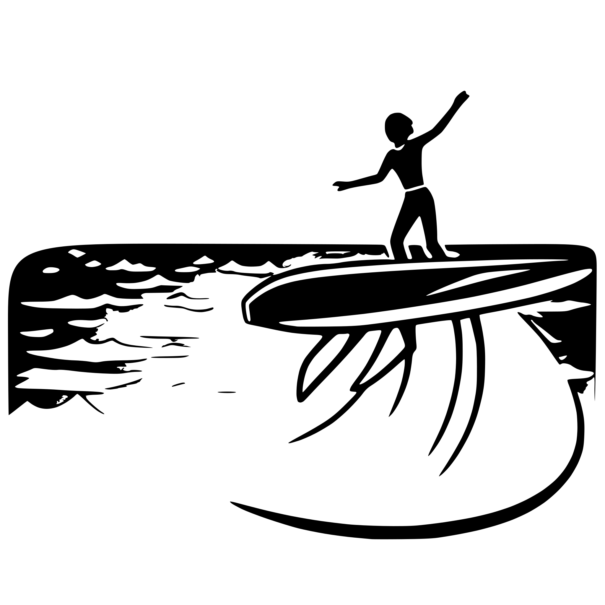 AI-generated SVG of 'wake surfer'